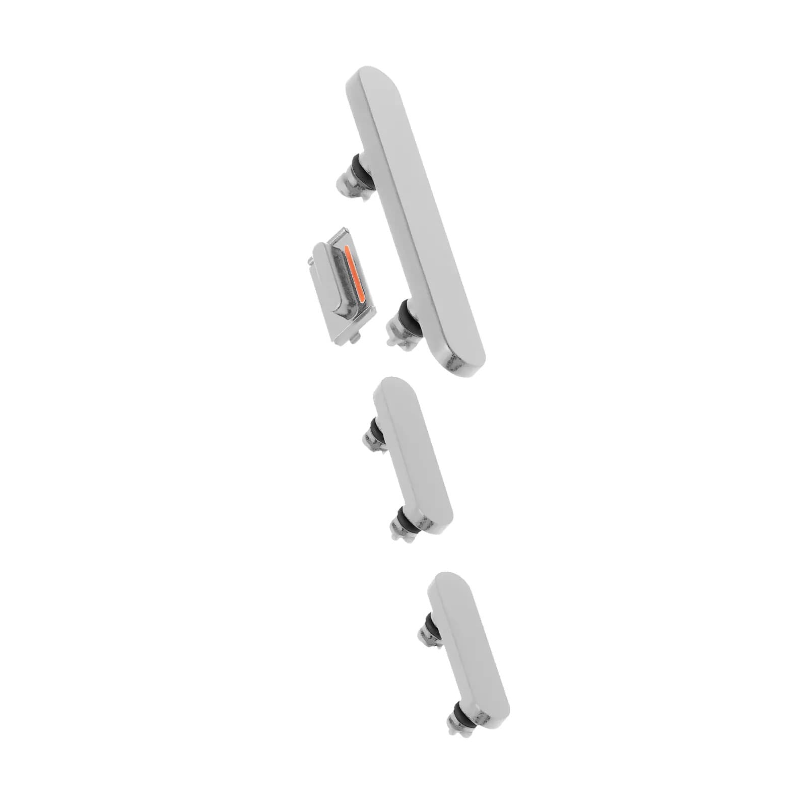 Clappio Bouton Power, Volume et Silencieux pour iPhone 13 et 13 Mini