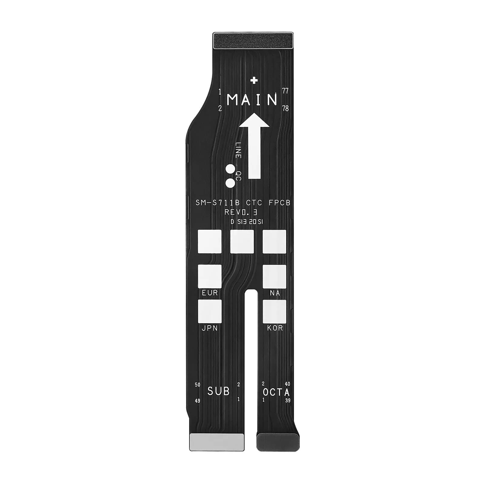 Clappio Nappe Carte mère pour Samsung Galaxy S23 FE