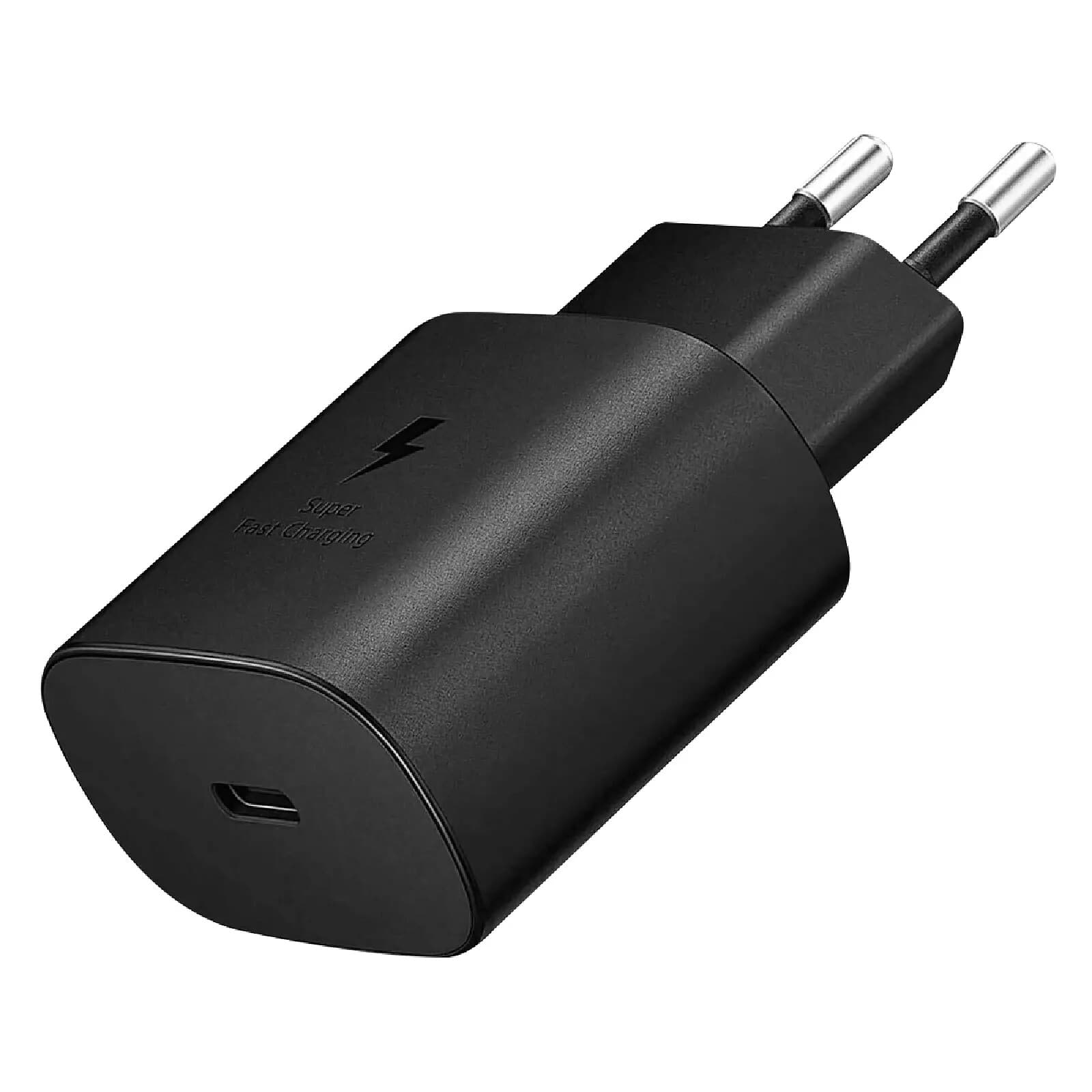 Partel Chargeur Secteur USB-C 20W Power Delivery FastCharge 3A Grab'N Go Compact Noir