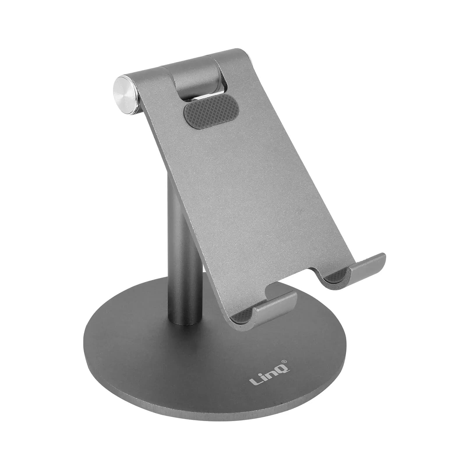 LinQ Support Bureau pour Tablette Smartphone Base Stable Chanière HD3286 Gris