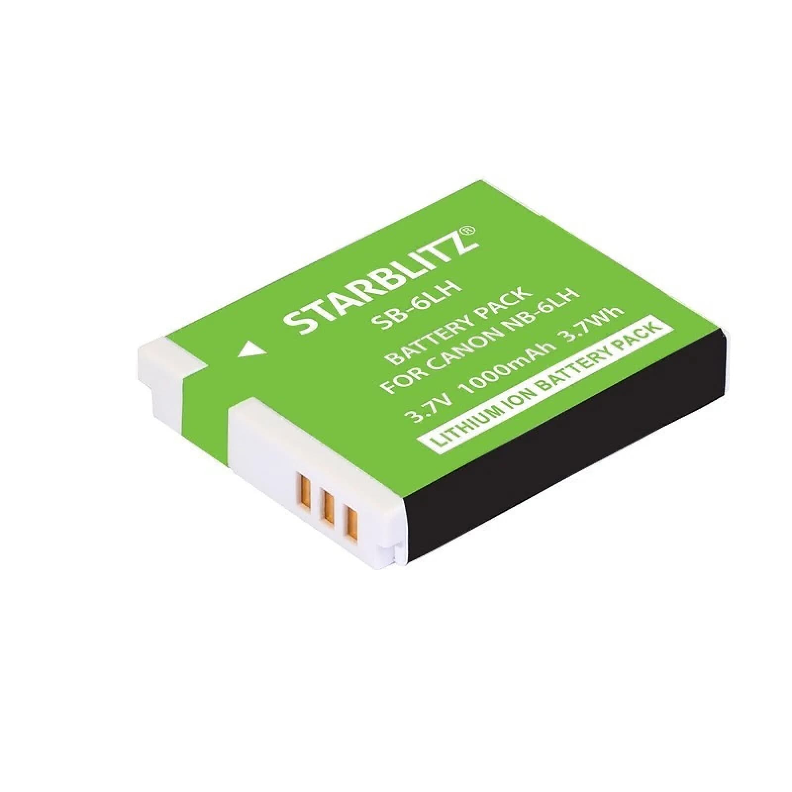 STARBLITZ Batterie NB-6LH pour CANON