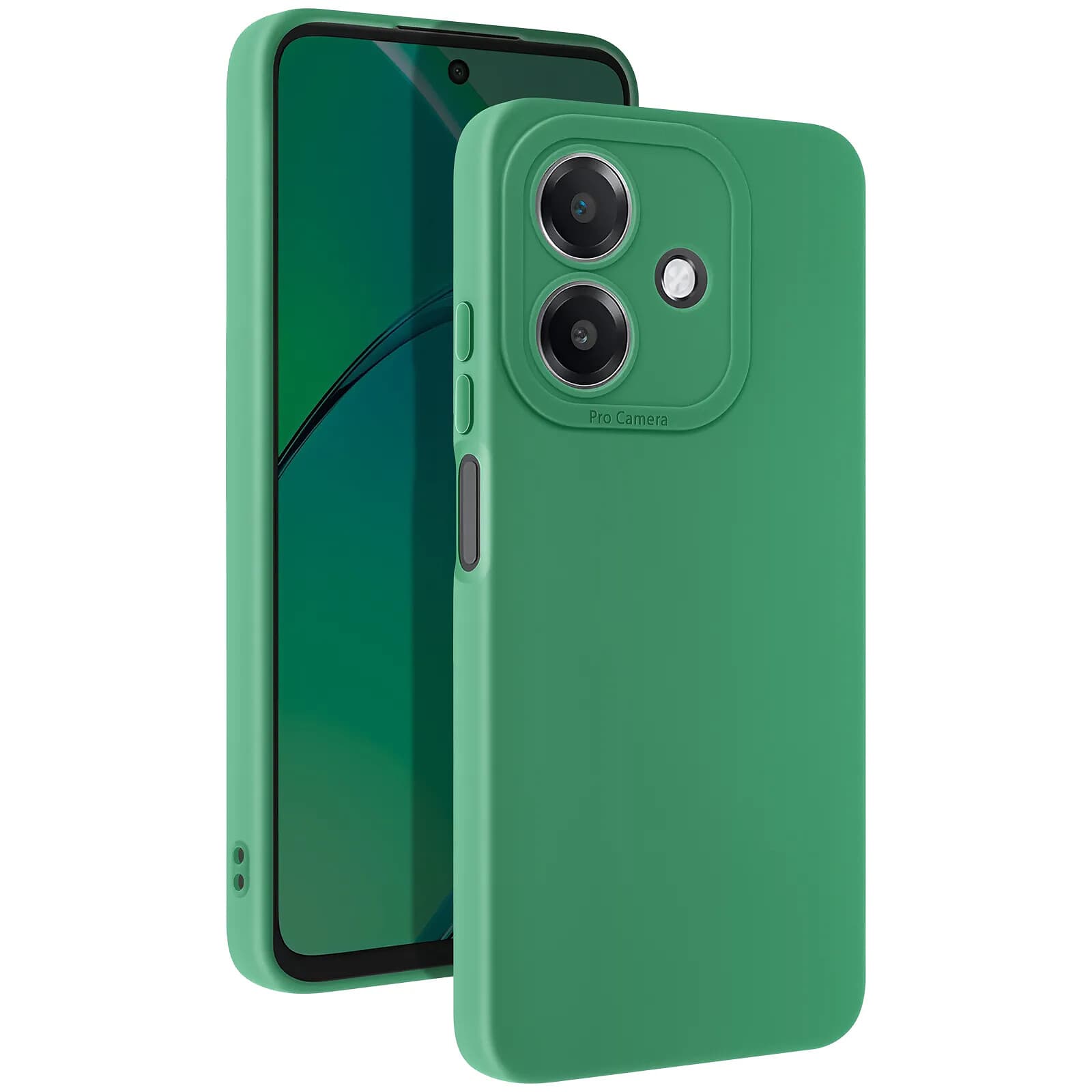 Avizar Coque pour Oppo A40 Silicone Mat Bloc Caméra Protégé