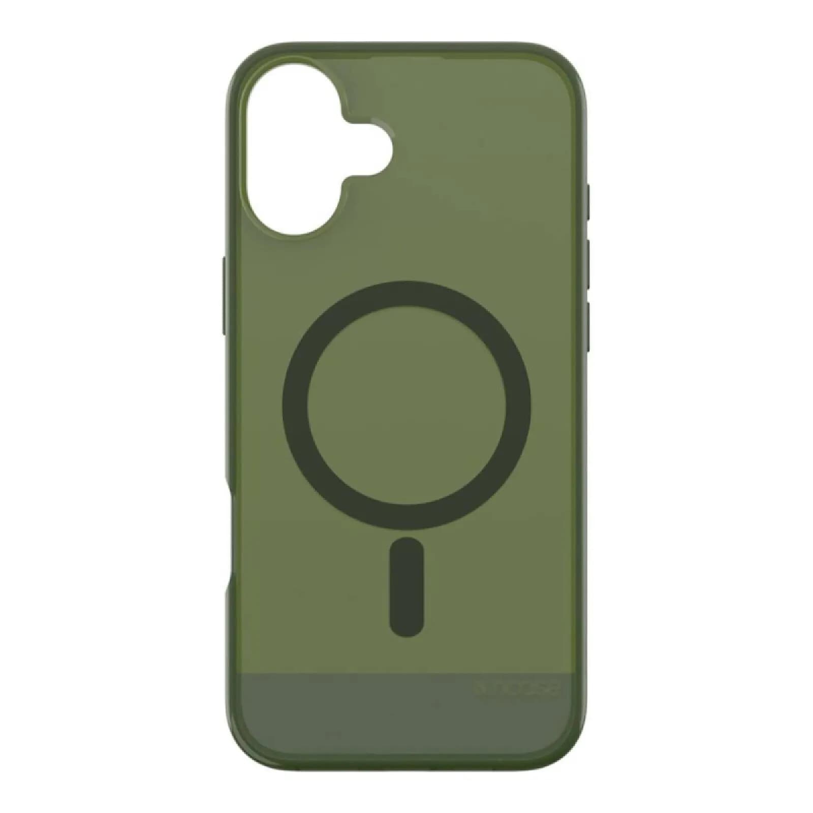 Incase Coque Arrière pour iPhone 16 Plus Slim MagSafe Rigide Vert