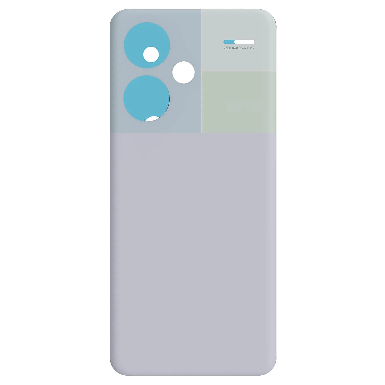 Clappio Vitre arrière de remplacement pour Xiaomi Redmi Note 13 Pro Plus