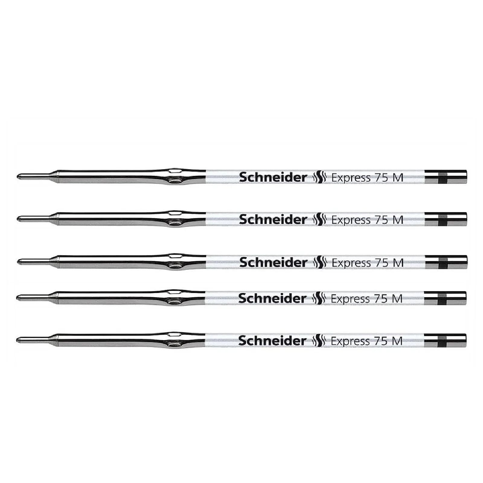 SCHNEIDER Recharge Express 75 Pointe Moyenne Noir x 5