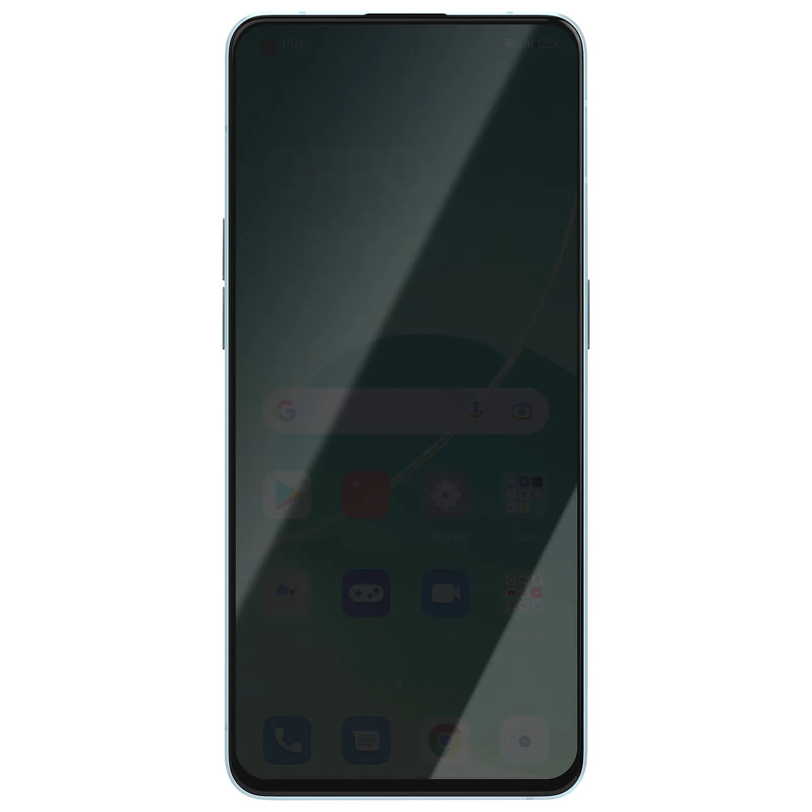 Clappio Écran LCD + Vitre Tactile pour Oppo Reno 6 avec Châssis