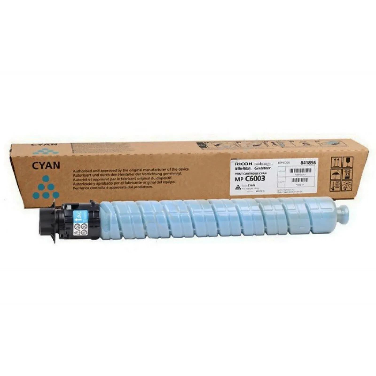 Cartouche de toner cyan pour Ricoh MPC-4503, MPC-5503 et MPC-6003