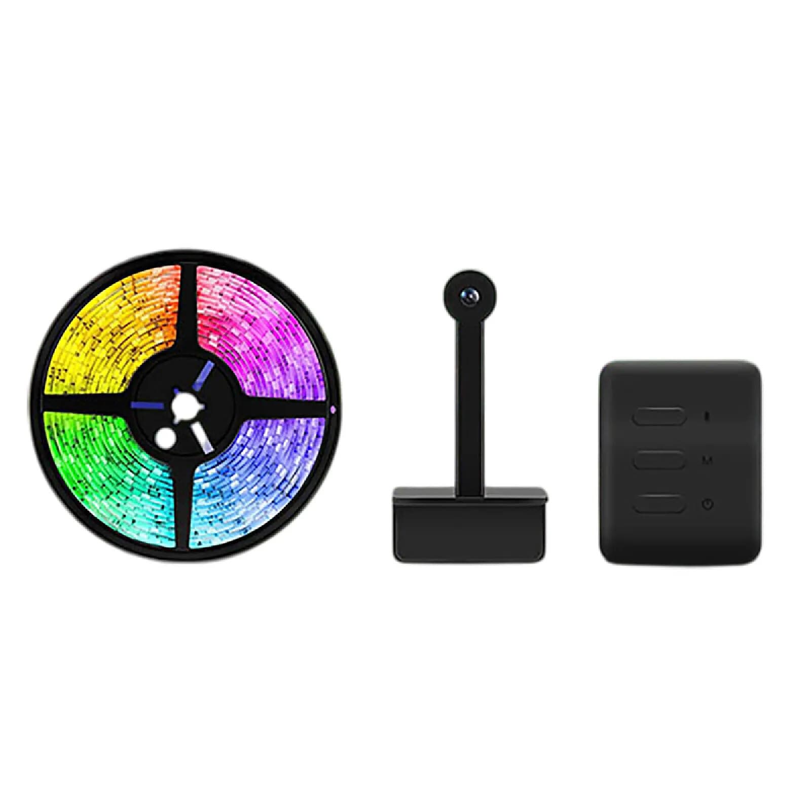 Avizar Kit LED TV Ambilight avec Caméra et Contrôle Vocal pour Écran 55"-65"