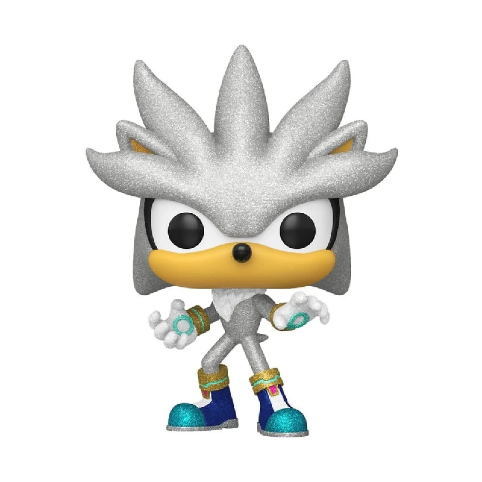 Sonic The Hedgehog - Figurine POP! Silver The Hedgehog (FL) 9 cm
