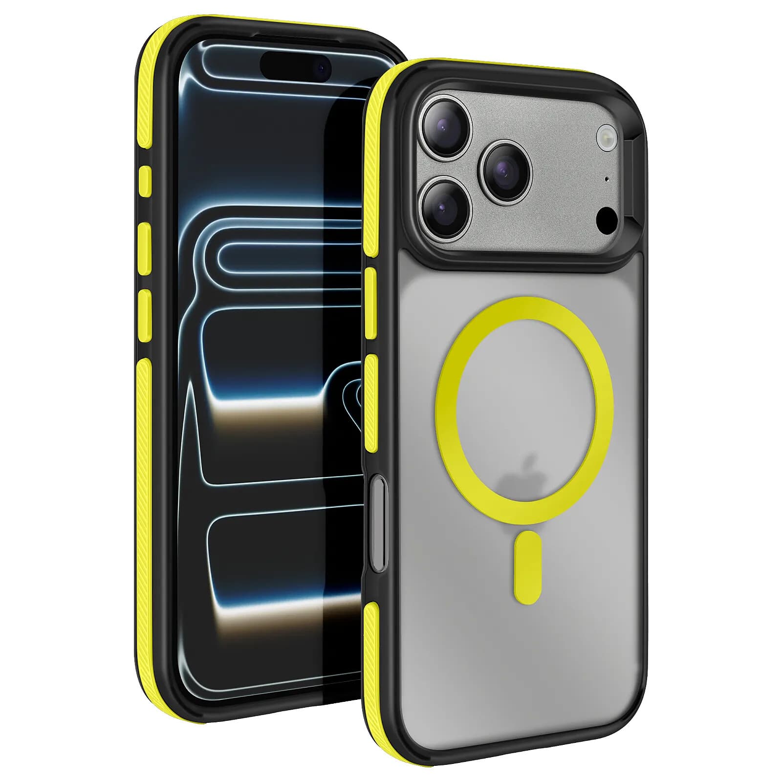 Avizar Coque pour iPhone 17 Pro Max Série NEO Compatible MagSafe avec Coins Renforcés