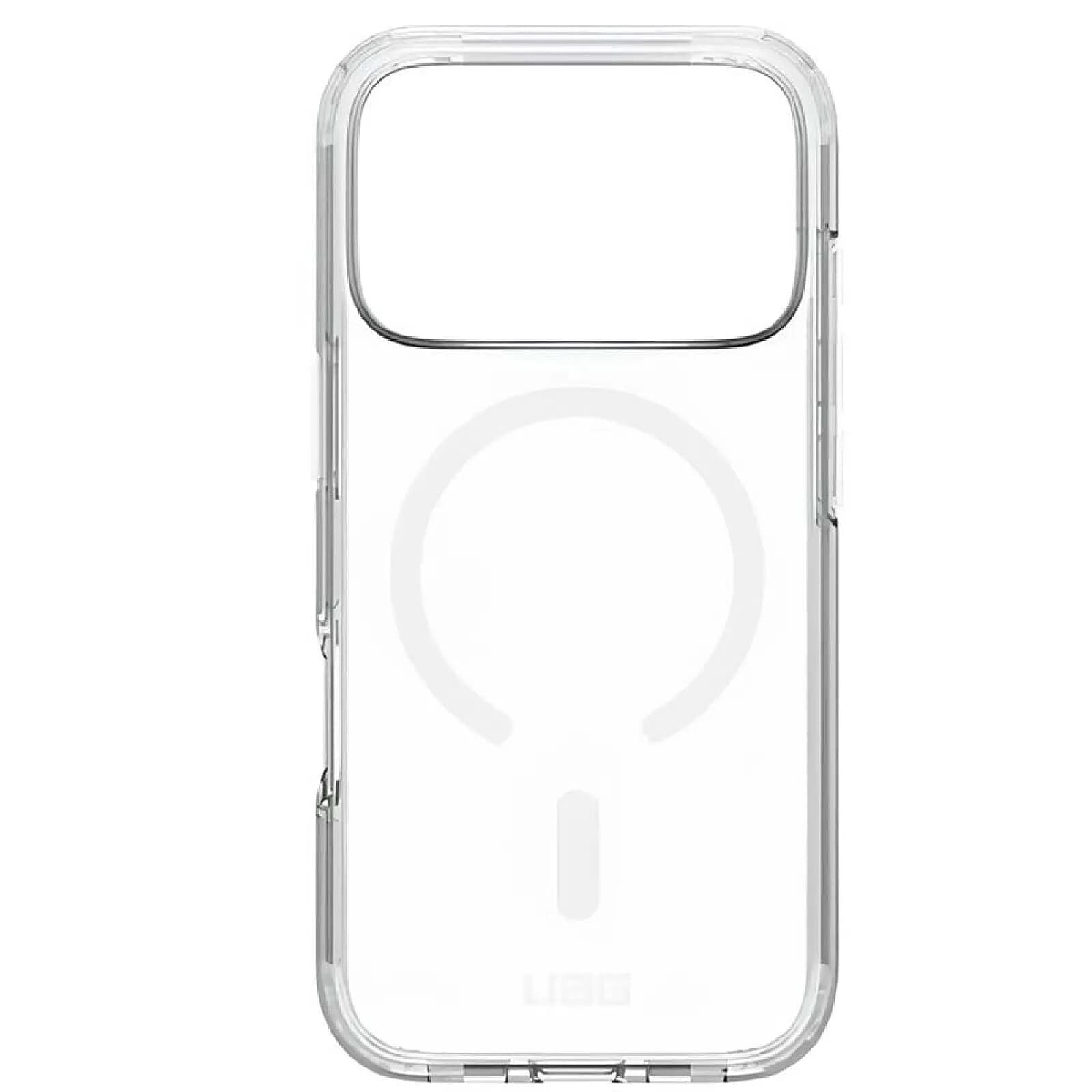 UAG Coque pour iPhone 17 Pro Scout Clear Compatible MagSafe Transparent