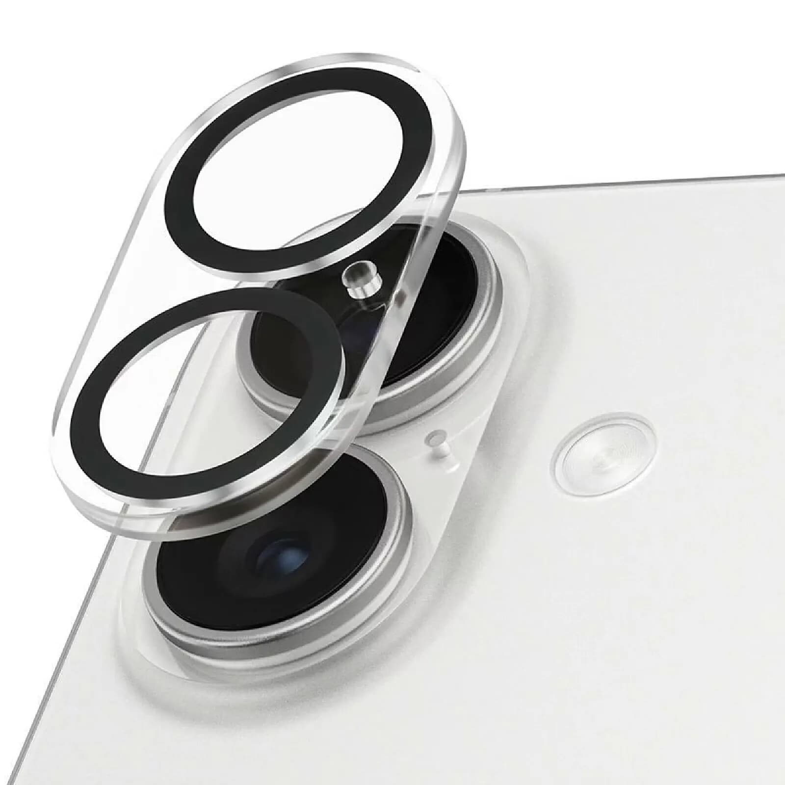 Panzer Glass Protection Caméra pour iPhone 17 Modèle PicturePerfect Antichoc Noir transparent