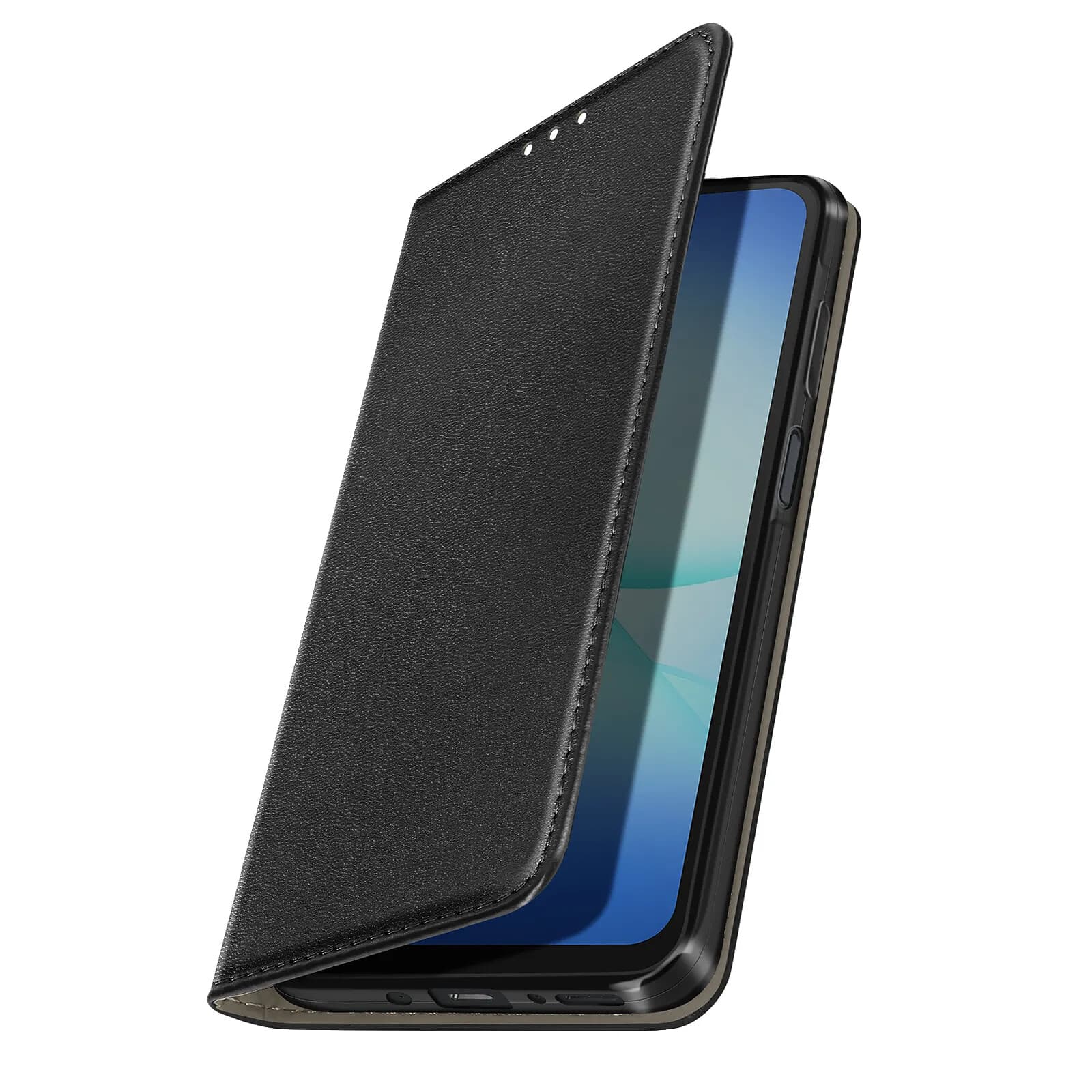Avizar Étui à Clapet pour Galaxy A17 Magnétique avec Porte-carte et Fonction Stand