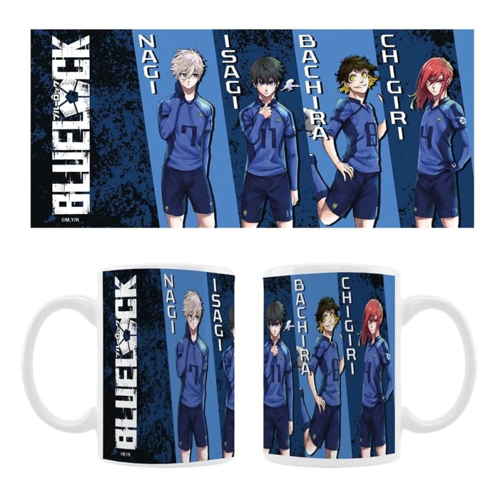 Blue Lock - Mug céramique Nagi, Isagi, Bachira & Chigiri