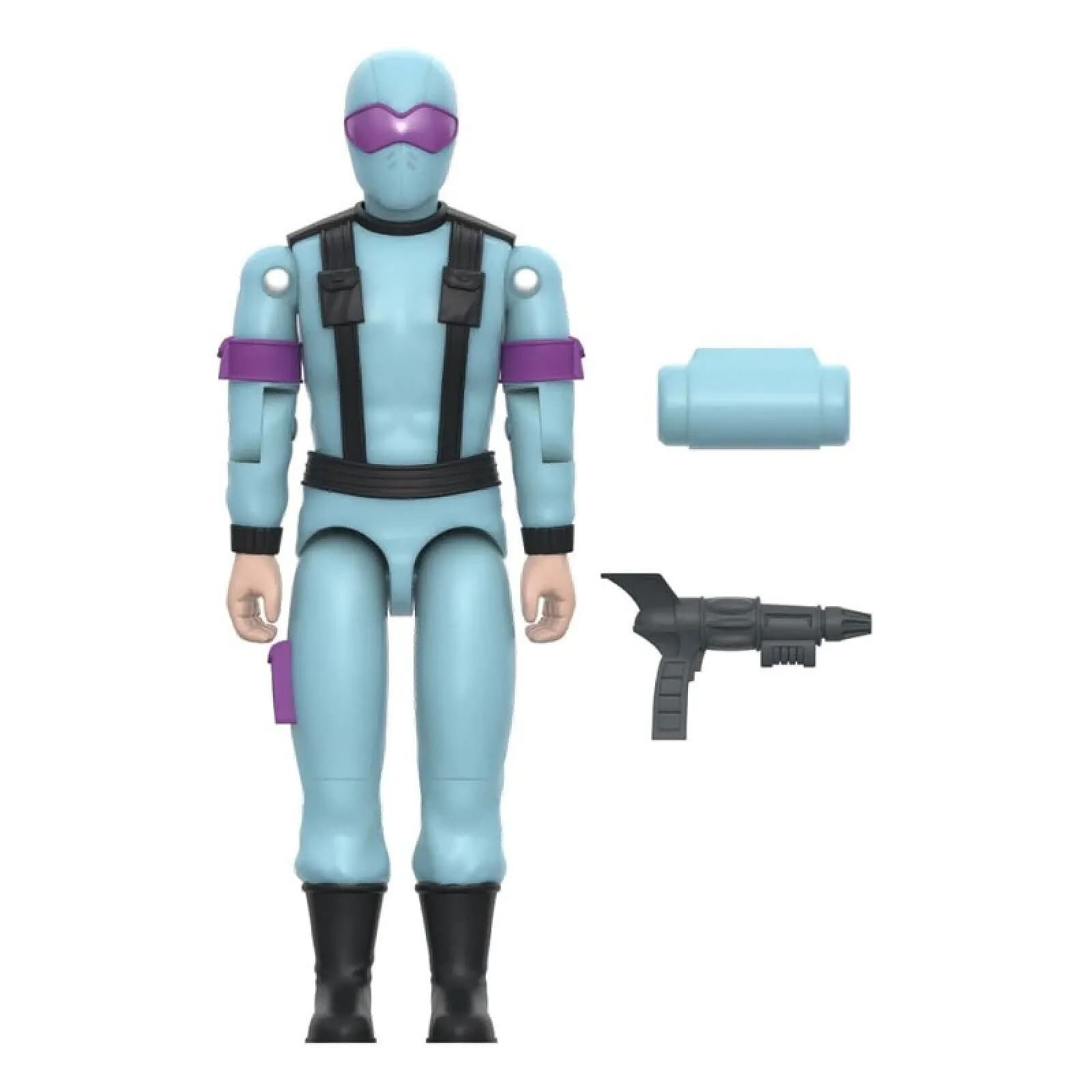 GI Joe - Figurine ReAction+ Snake Eyes (Red Glow, Crystal Poison) 10 cm