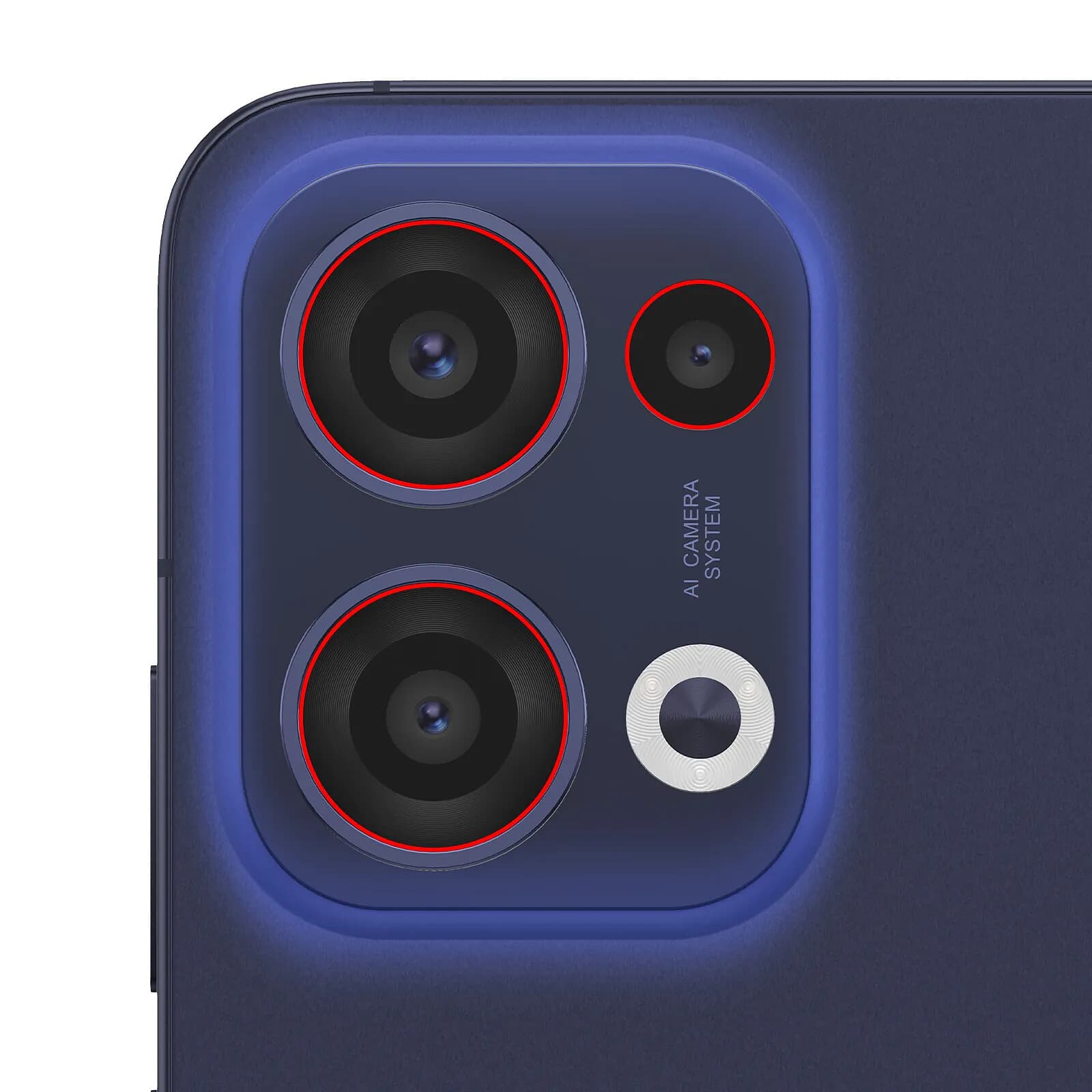 Clappio Lentille Caméra Arrière pour Oppo Reno13 en Verre Trempé