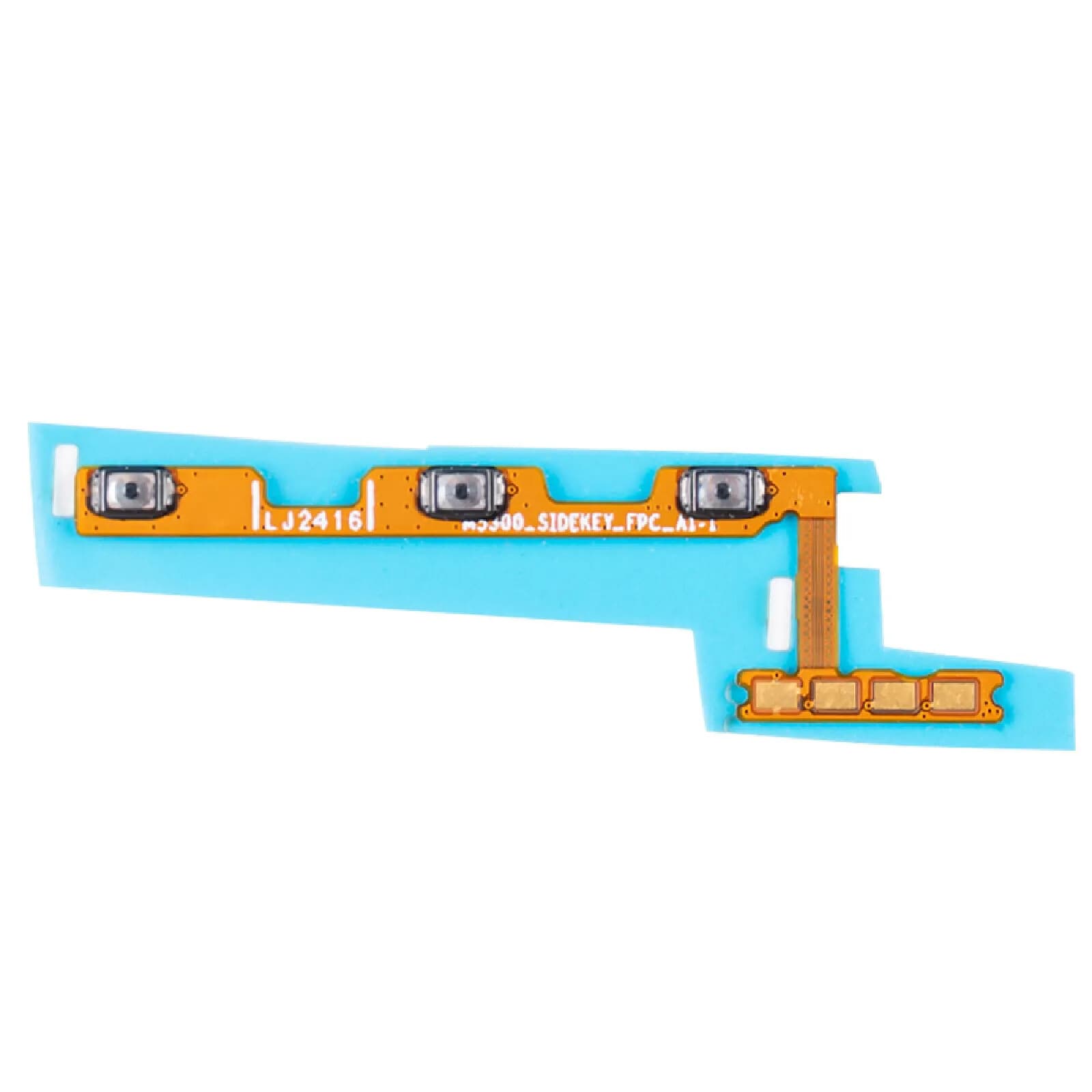 Clappio Nappe Bouton Allumage et Volume de Remplacement pour Xiaomi Redmi Note 14 5G