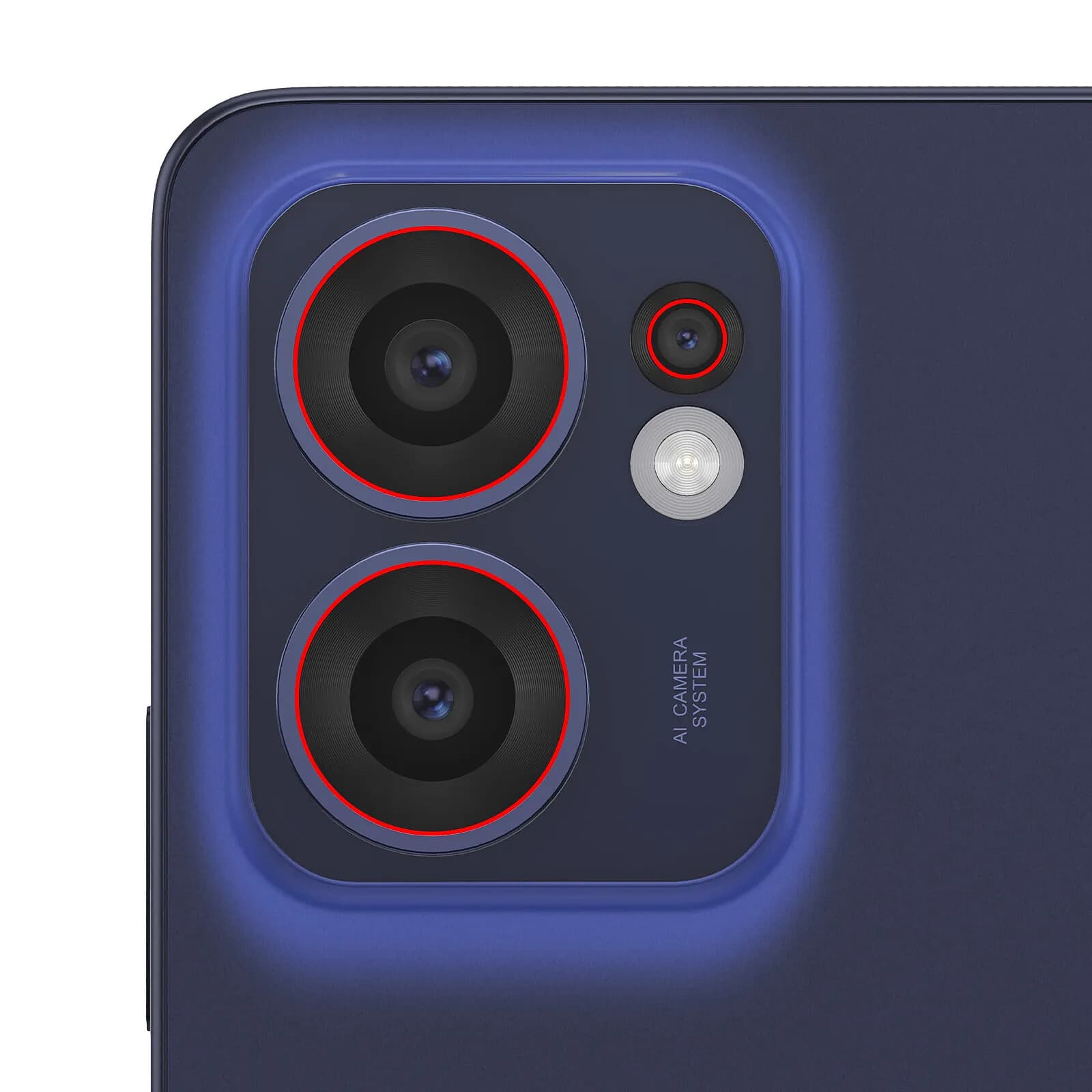 Clappio Lentille Caméra Arrière pour Oppo Reno13 FS en Verre Trempé