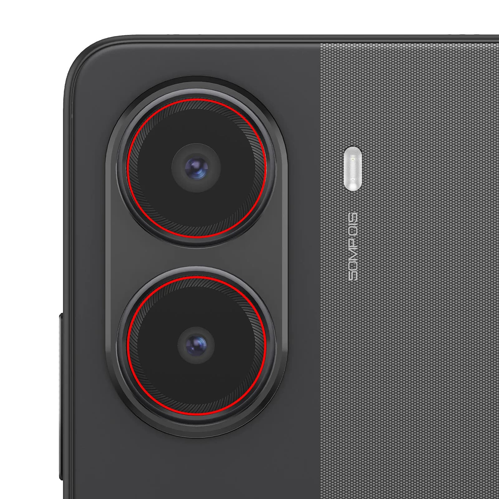 Clappio Lentille Caméra Arrière pour Xiaomi Poco X7 Pro en Verre Trempé Optique