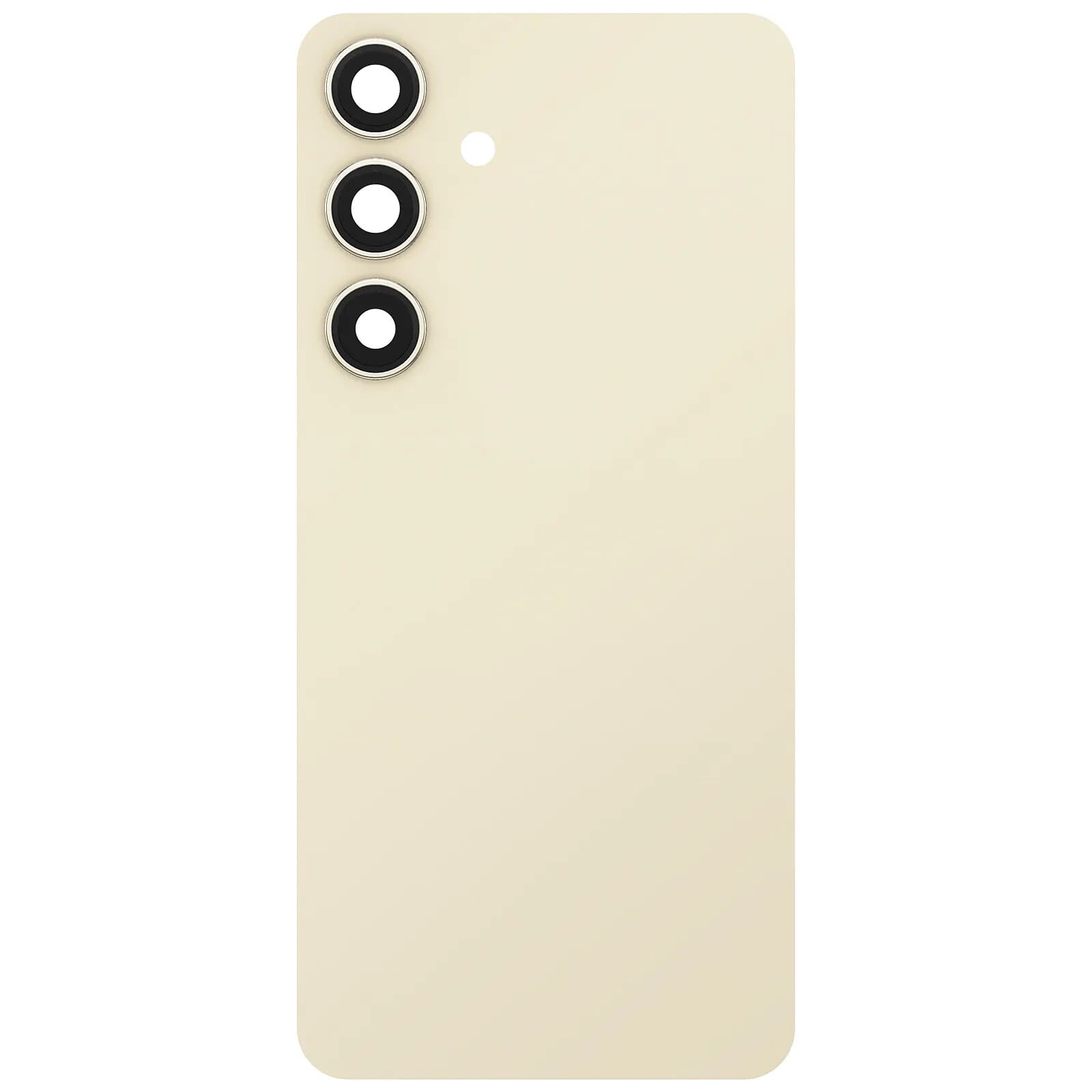 Clappio Cache Batterie de Remplacement pour Galaxy S24 avec Adhésif Intégré