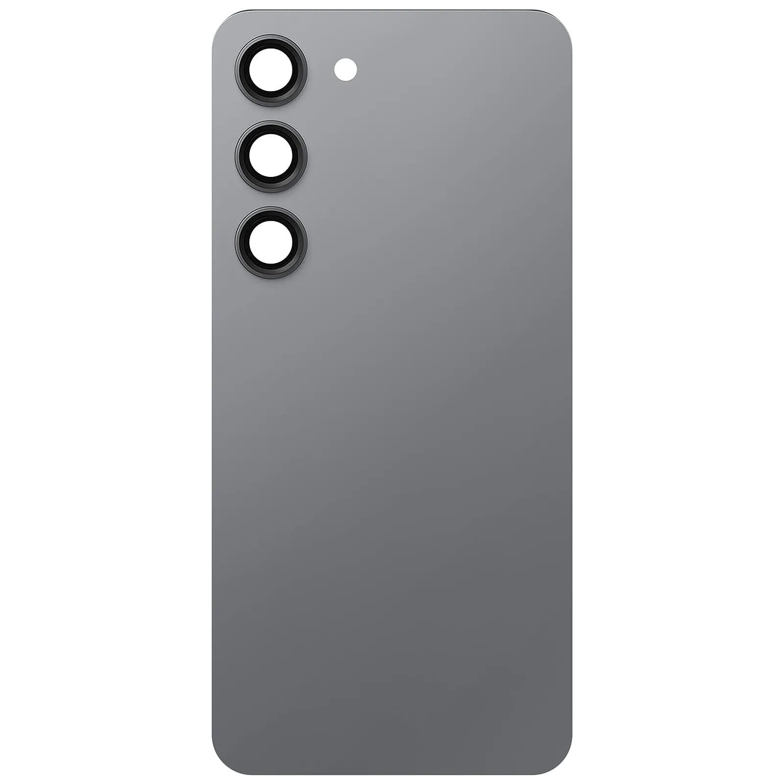Clappio Cache Batterie de Remplacement pour Galaxy S23 avec Adhésif Intégré