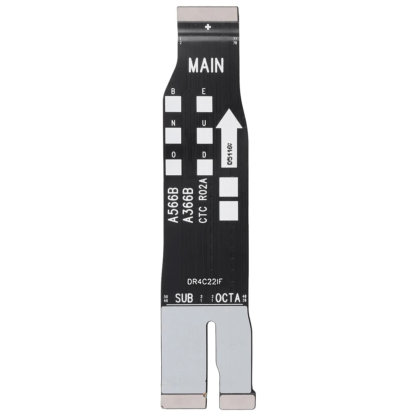 Clappio Nappe de Liaison Carte Mère Compatible Galaxy A36 Connecteur Flex