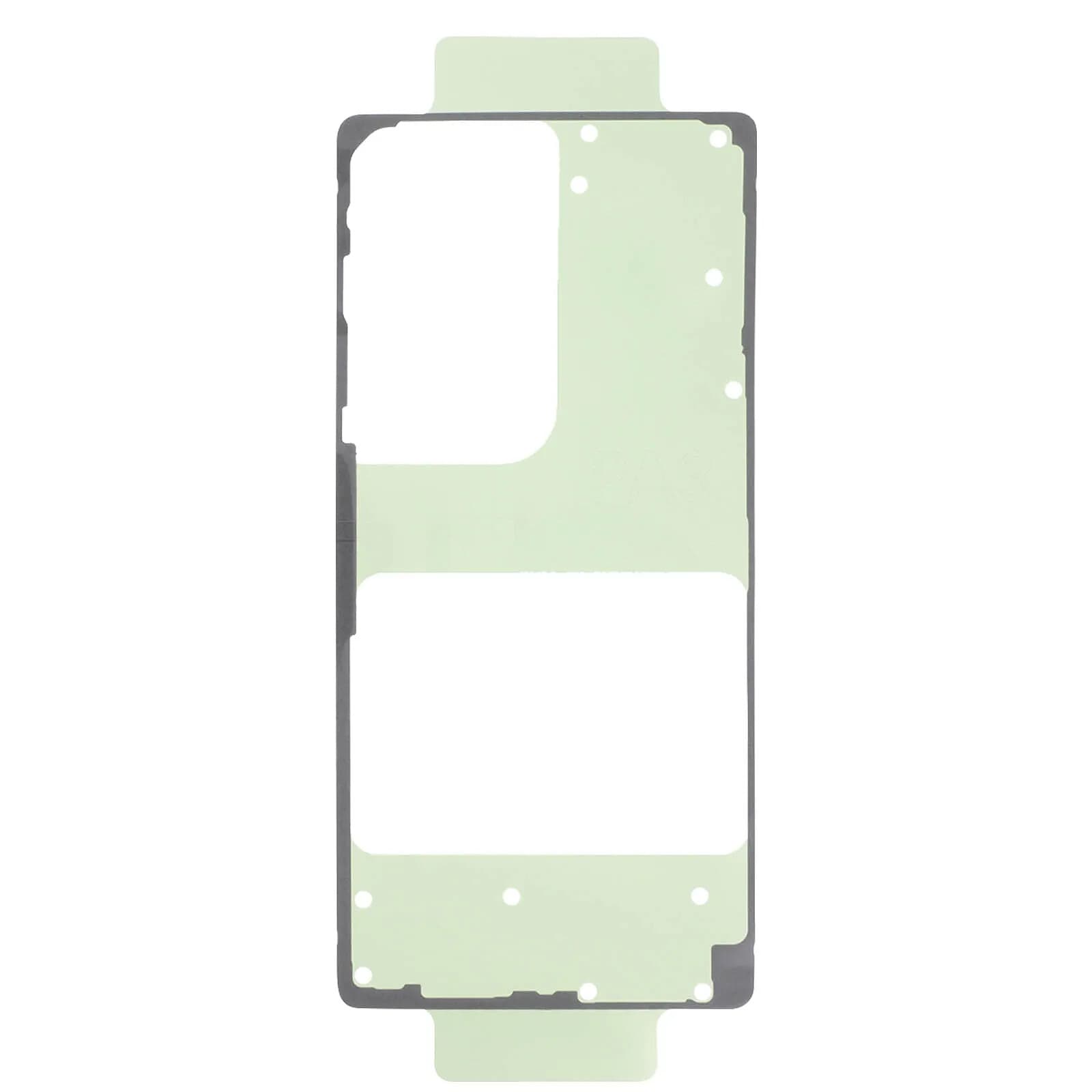 Samsung Kit Adhésif Vitre Arrière Original pour Galaxy S25 Ultra avec vis et pad Transparent