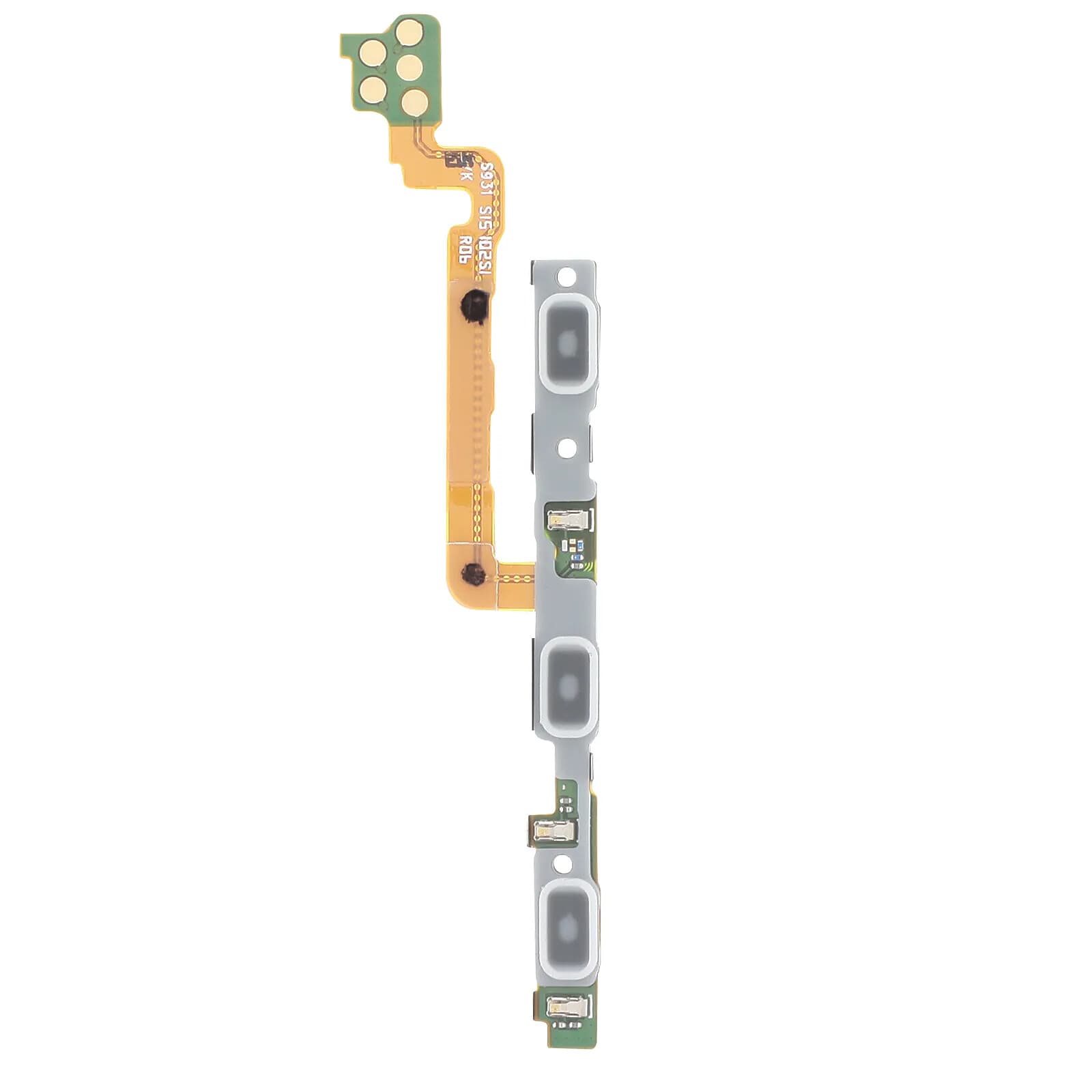 Samsung Nappe Bouton Power et Volume Original pour Galaxy S25 Pièce de Réparation Gris