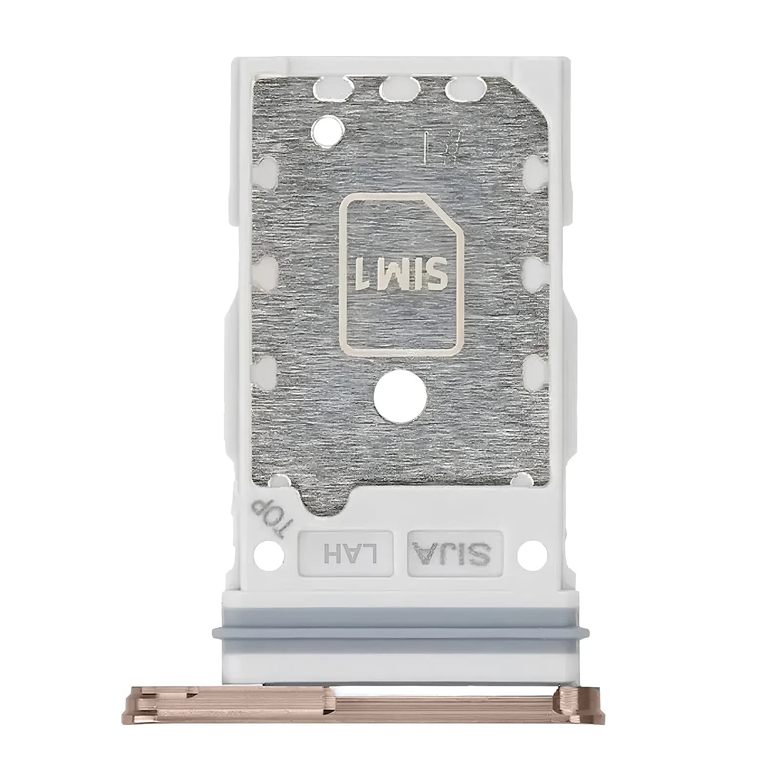 Clappio Tiroir Carte Sim Original pour Galaxy S22 / S22 Plus Compartiment Dual Nano Sim