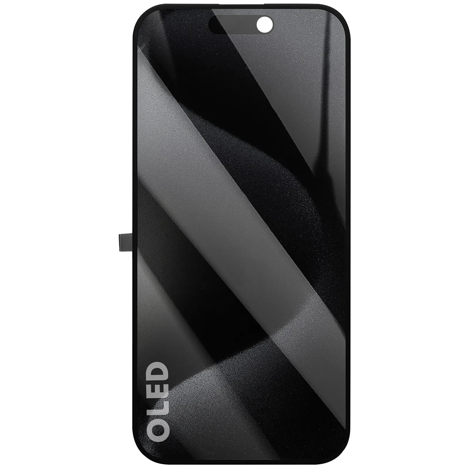 Clappio Écran pour iPhone 15 Pro Hard OLED avec Nappe et Plaque Préassemblées