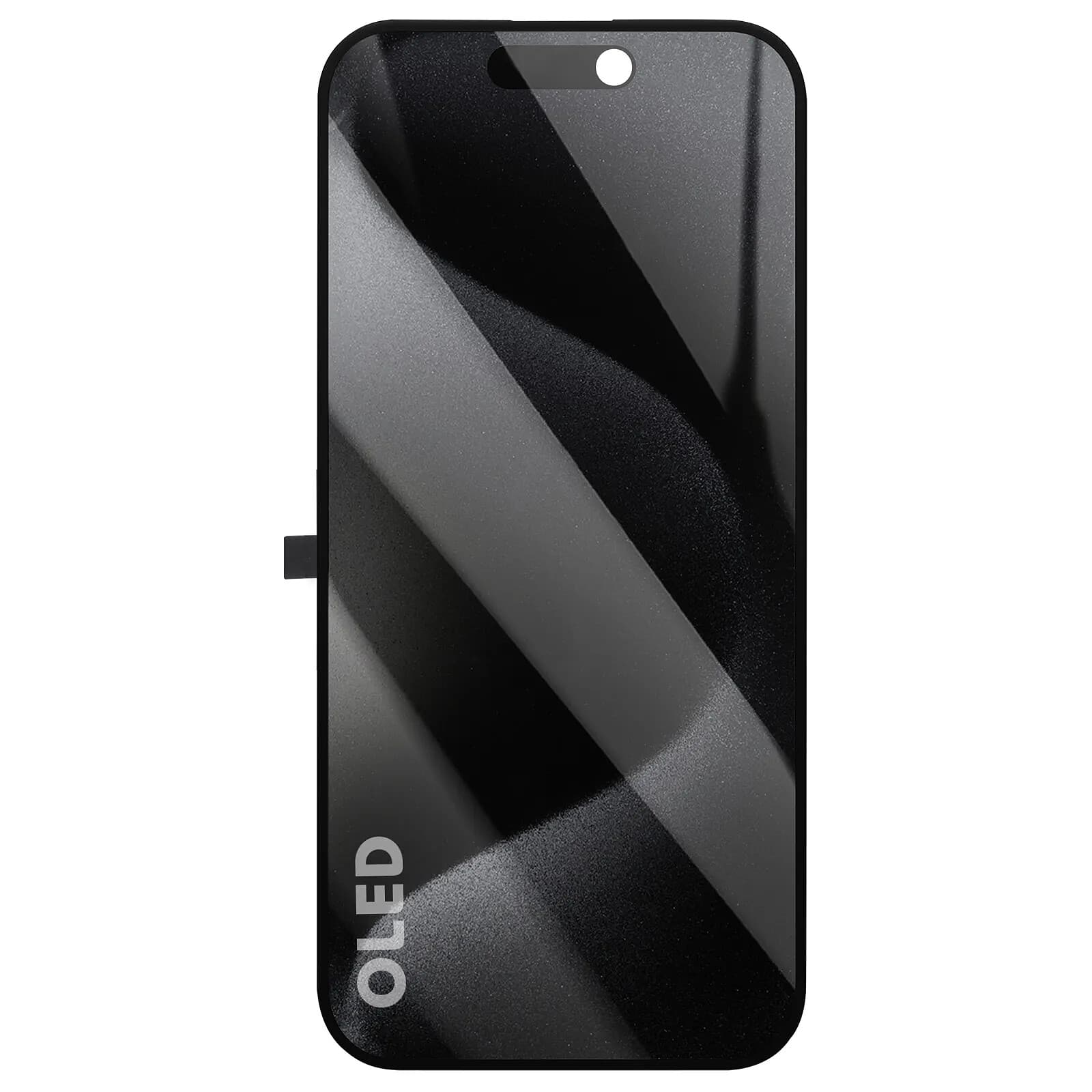 Clappio Écran pour iPhone 15 Pro Dalle Soft OLED avec Vitre Tactile Réactif