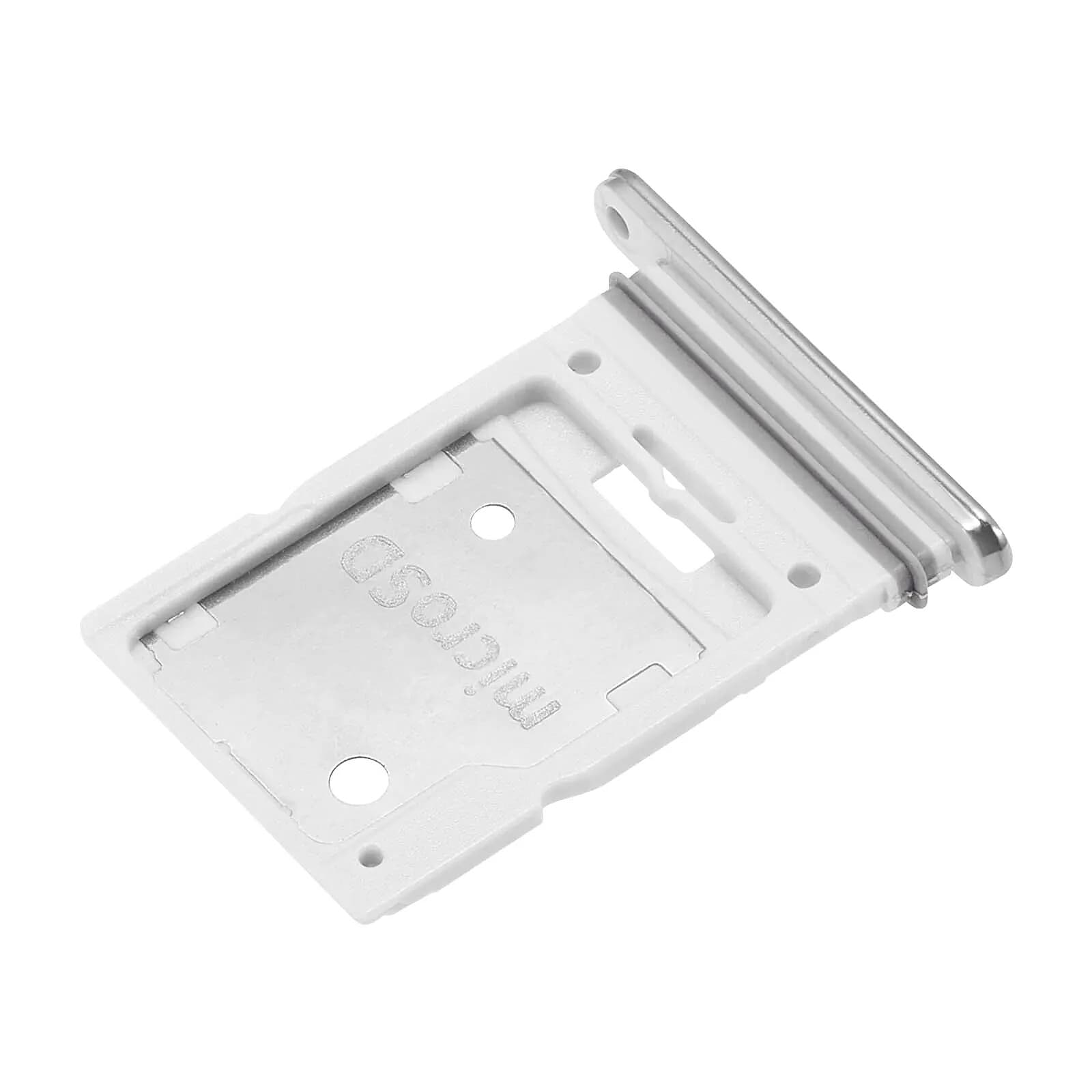 Samsung Tiroir Hybride Original Dual Nano SIM ou Nano SIM et microSD pour Galaxy A53 Blanc