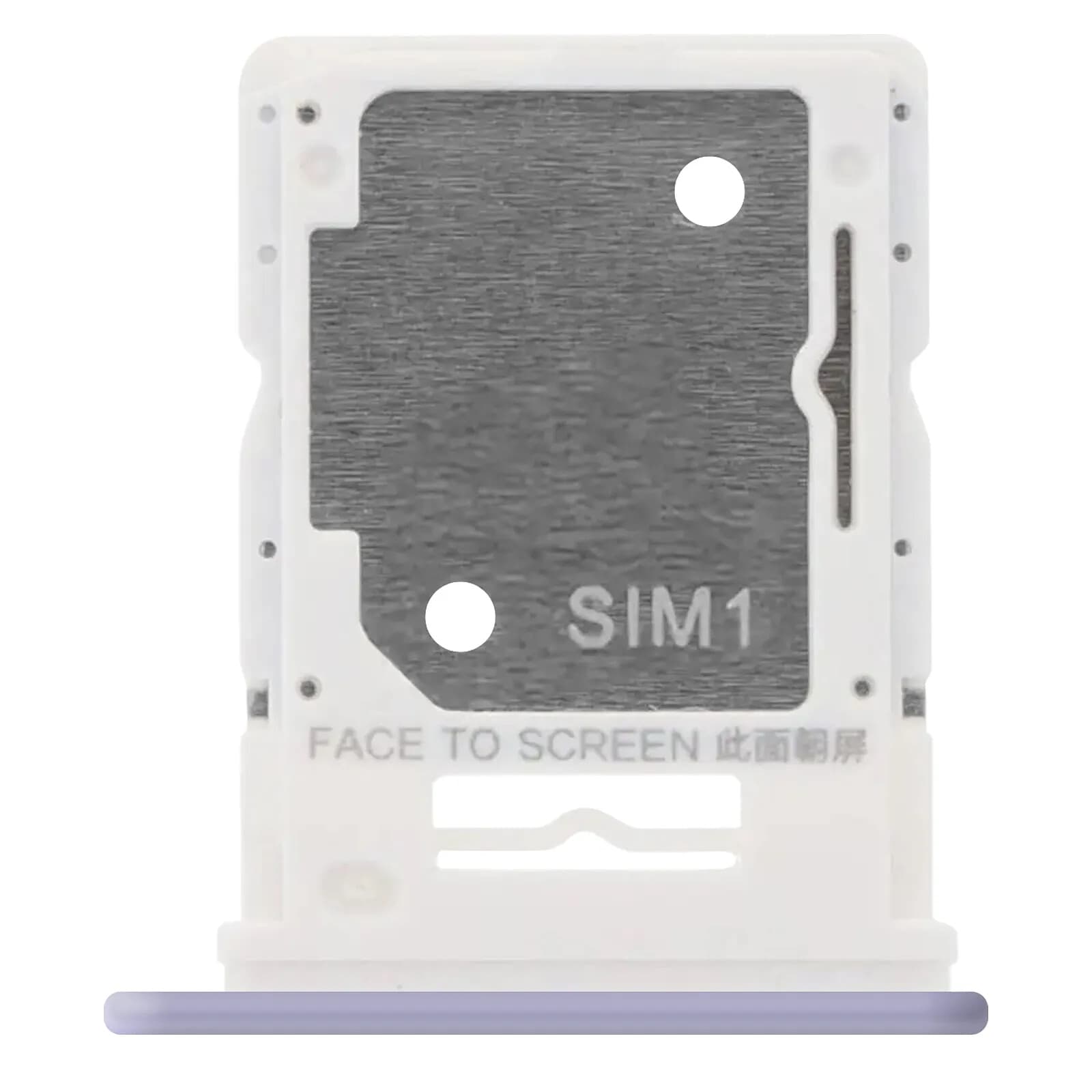 Clappio Tiroir SIM Compatible Redmi Note 14 5G Emplacement Hybride Nano SIM ou Micro SD