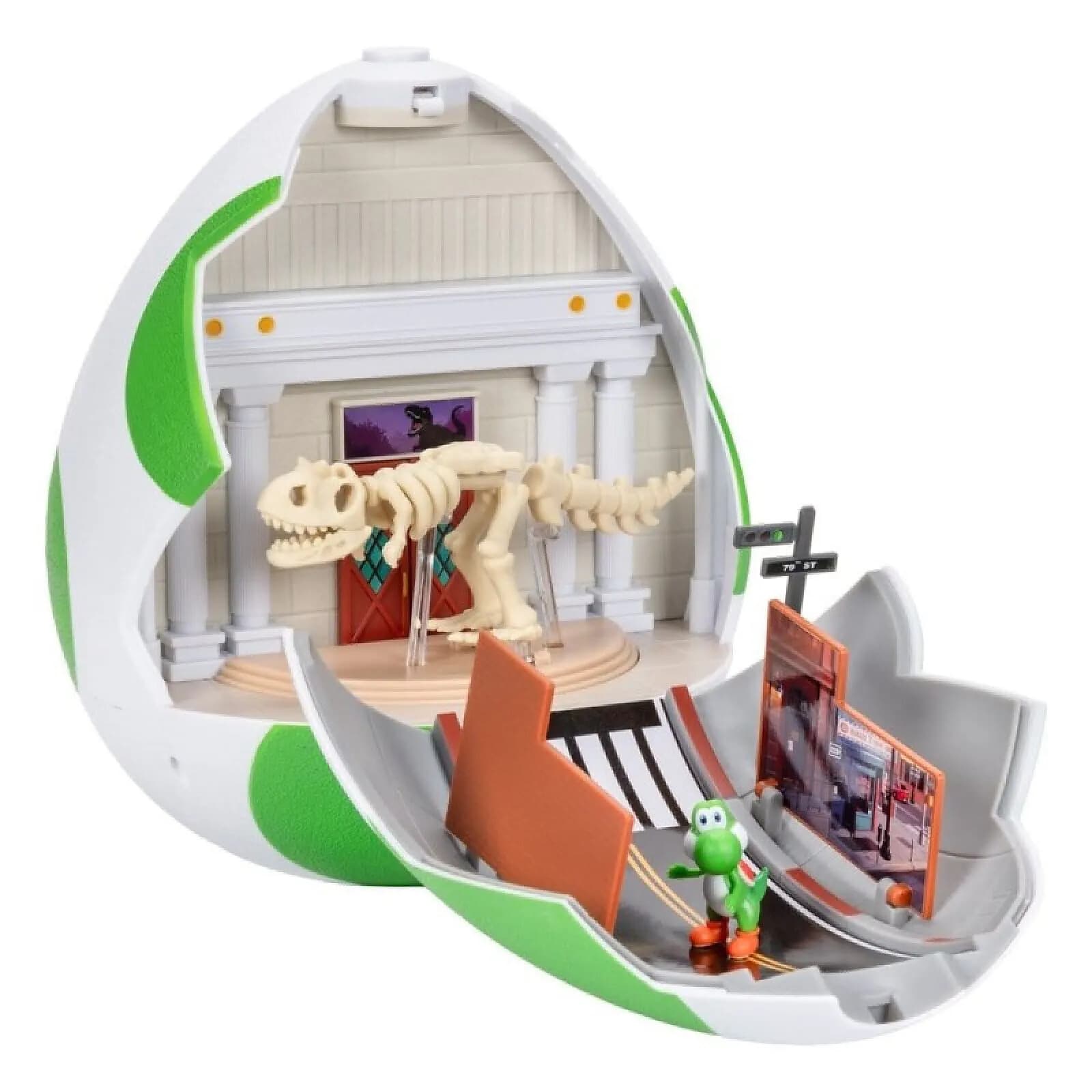 Super Mario Galaxy, le film - Playset avec 2 mini figurines Oeuf de Yoshi