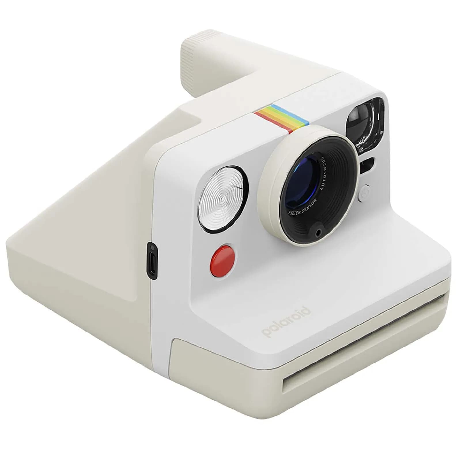 POLAROID Appareil Photo Instantané Now Gen 3 pour Tirages Immédiats avec Flash ajusté Blanc