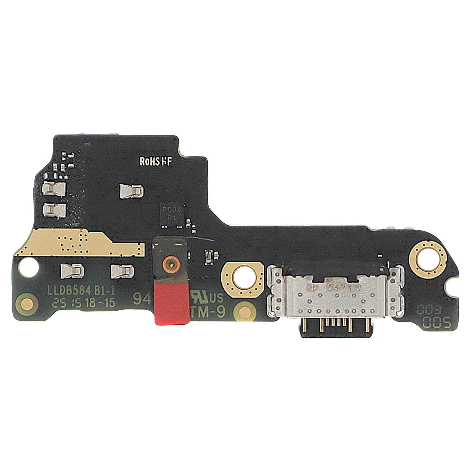 Clappio Connecteur de Charge USB-C de Remplacement Xiaomi Redmi 15 5G avec Microphone