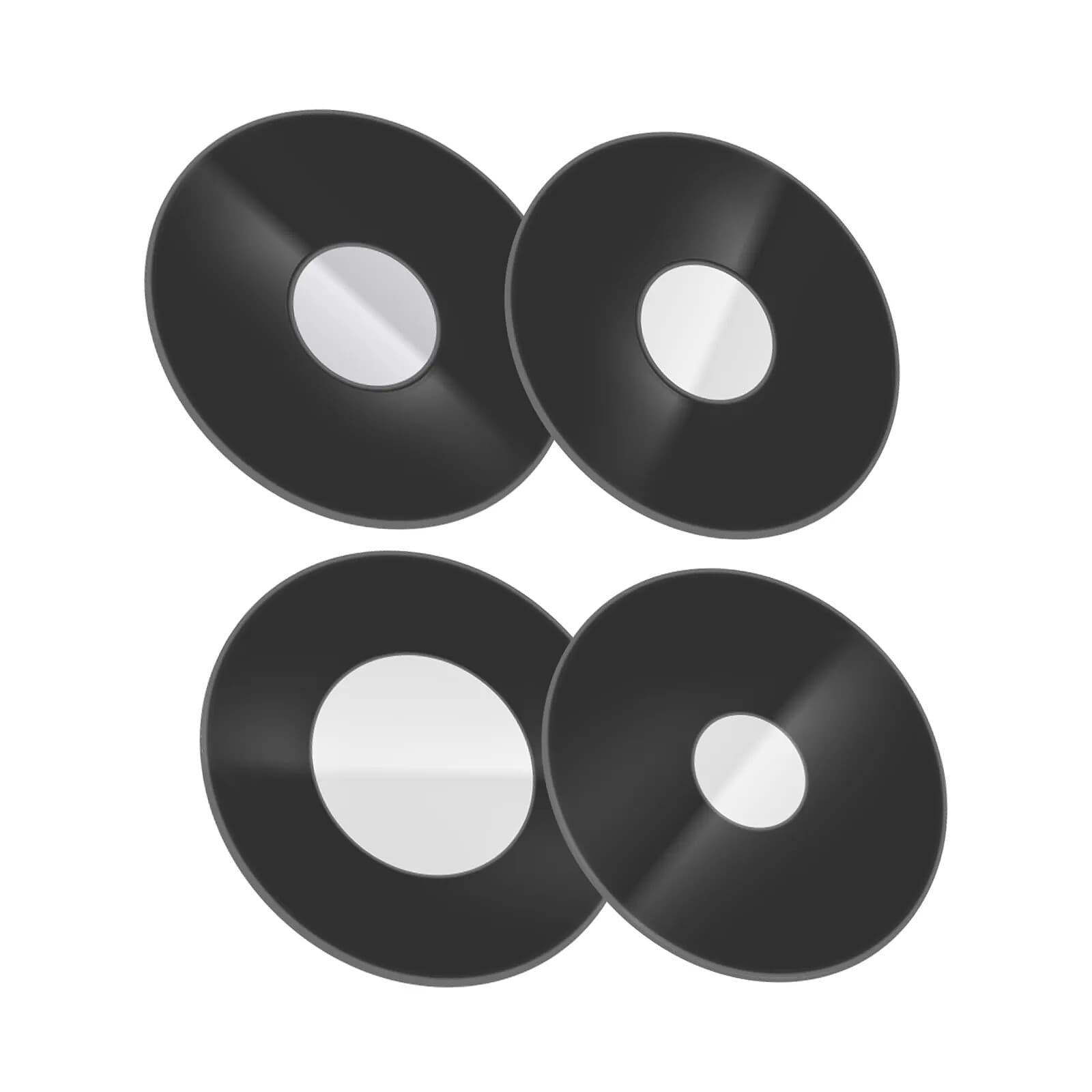 Clappio Lot de 4 Lentilles de Protection pour Redmi Note 14 Pro 4G Bloc Caméra Arrière