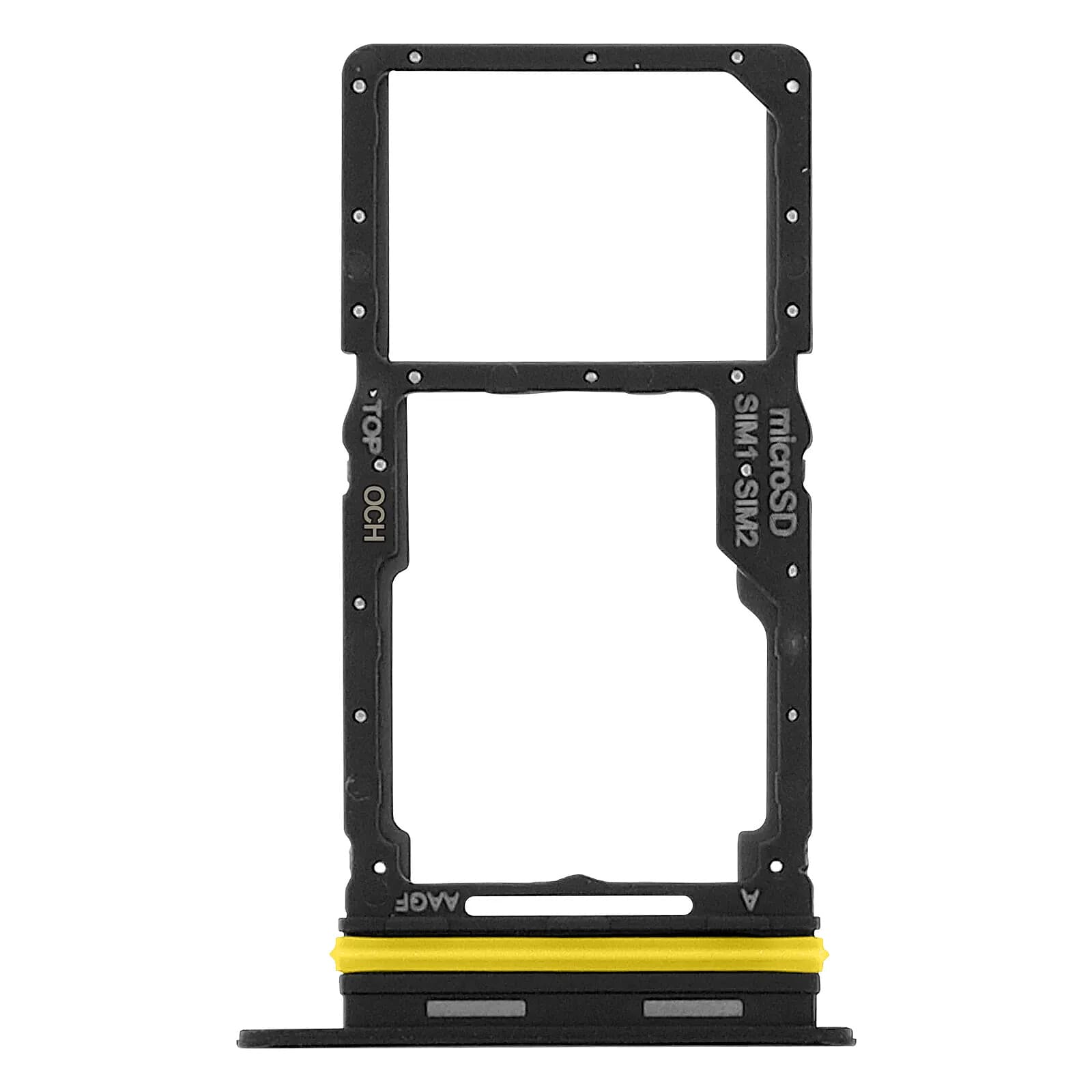 Clappio Tiroir SIM pour Galaxy A17 5G / 4G Emplacement Hybride Dual Nano SIM / MicroSD