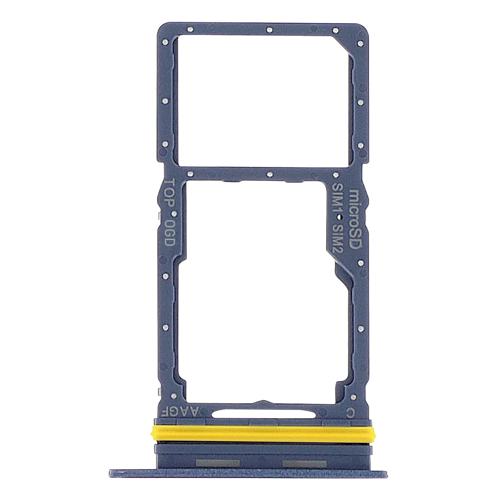 Clappio Tiroir de Remplacement Dual Nano SIM / Carte Micro-SD pour Galaxy A17 5G