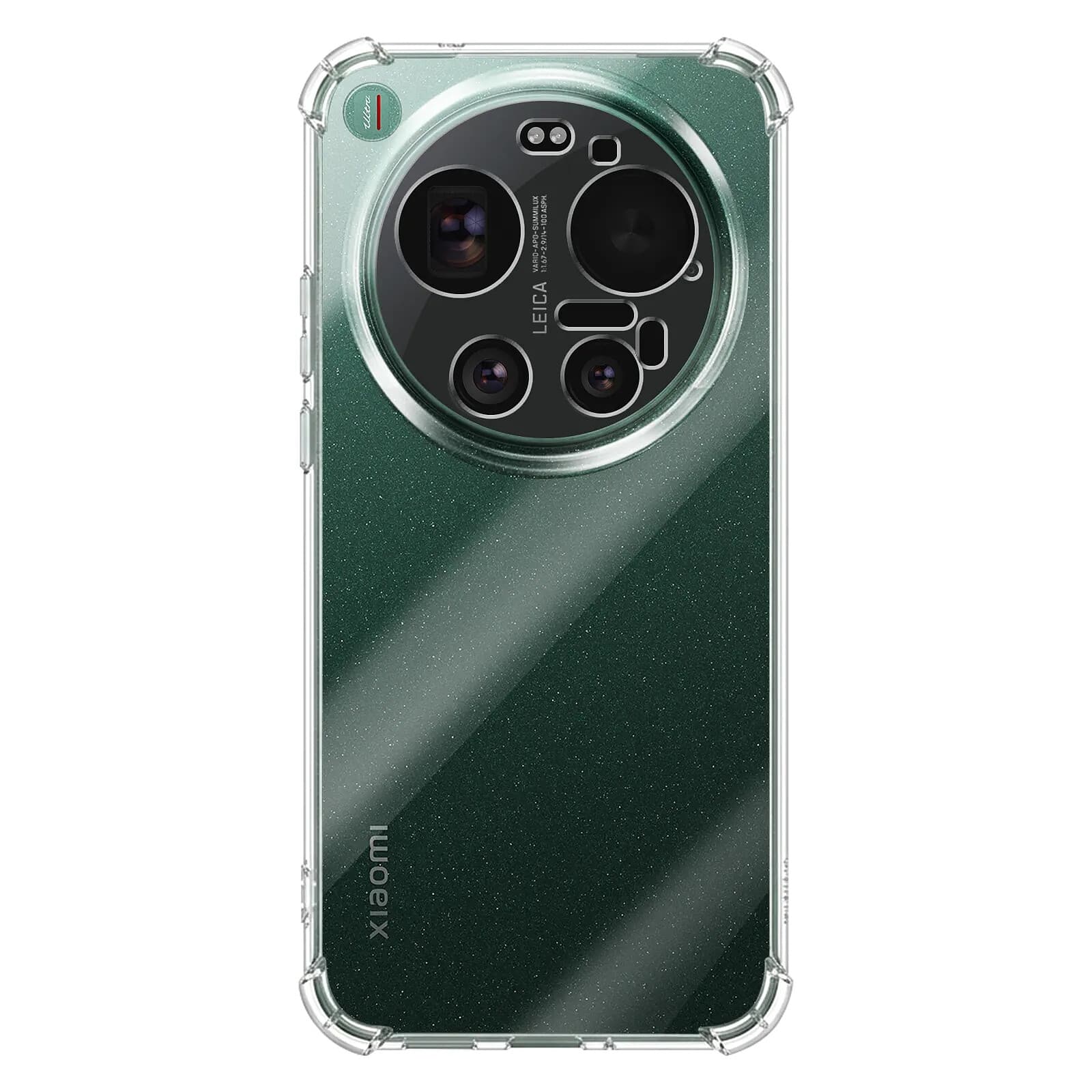 Mayaxess Coque pour Xiaomi 17 Ultra en Silicone avec Coins Renforcés Antichocs Transparent