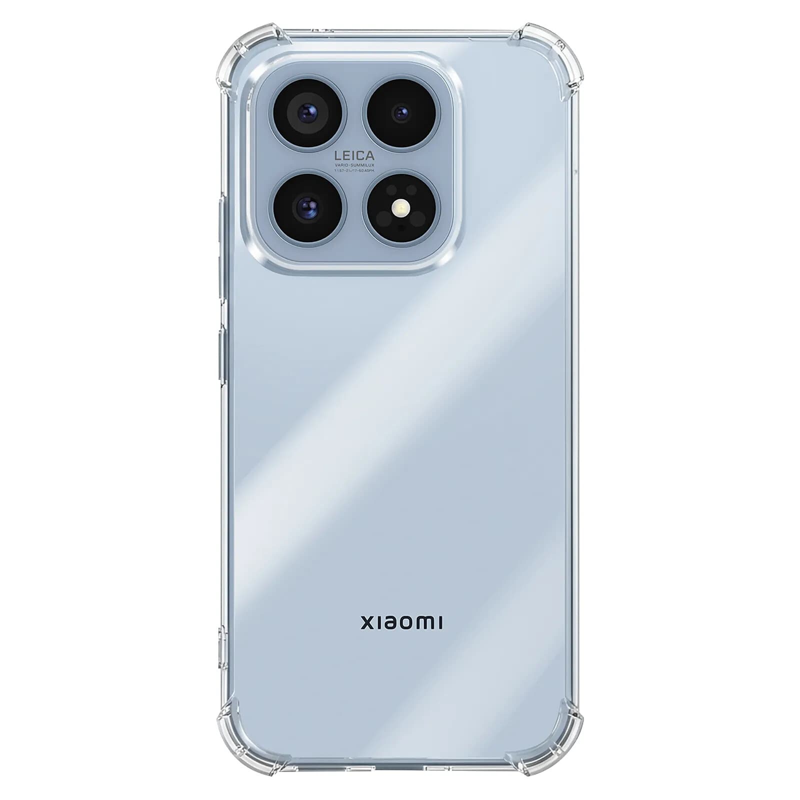 Mayaxess Coque pour Xiaomi 17 en Silicone avec Coins Renforcés Antichocs Transparent