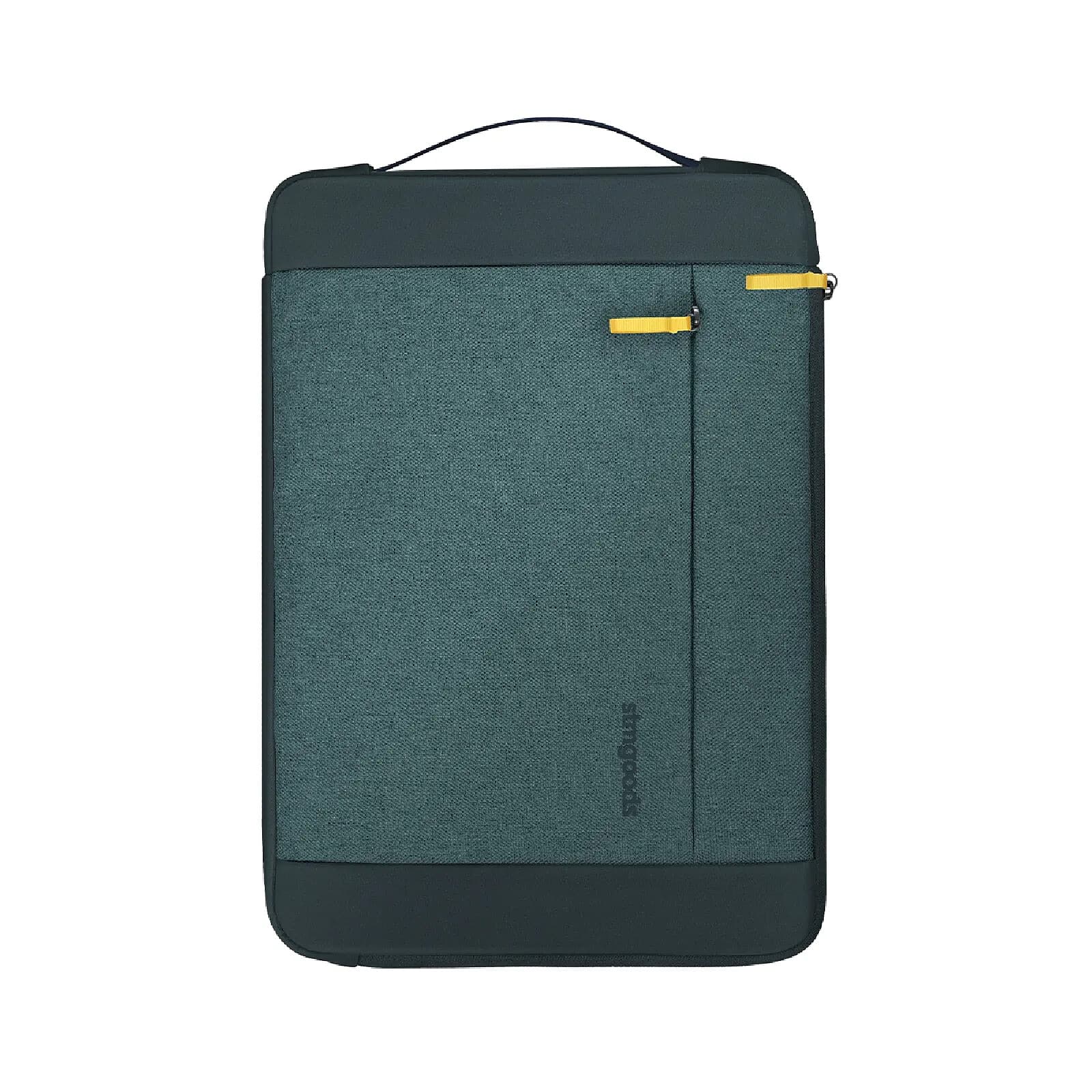 stm goods Housse pour MacBook Pro 16" / Air / Pro 15" Kin Sleeve avec Poignée et Poche Bleu