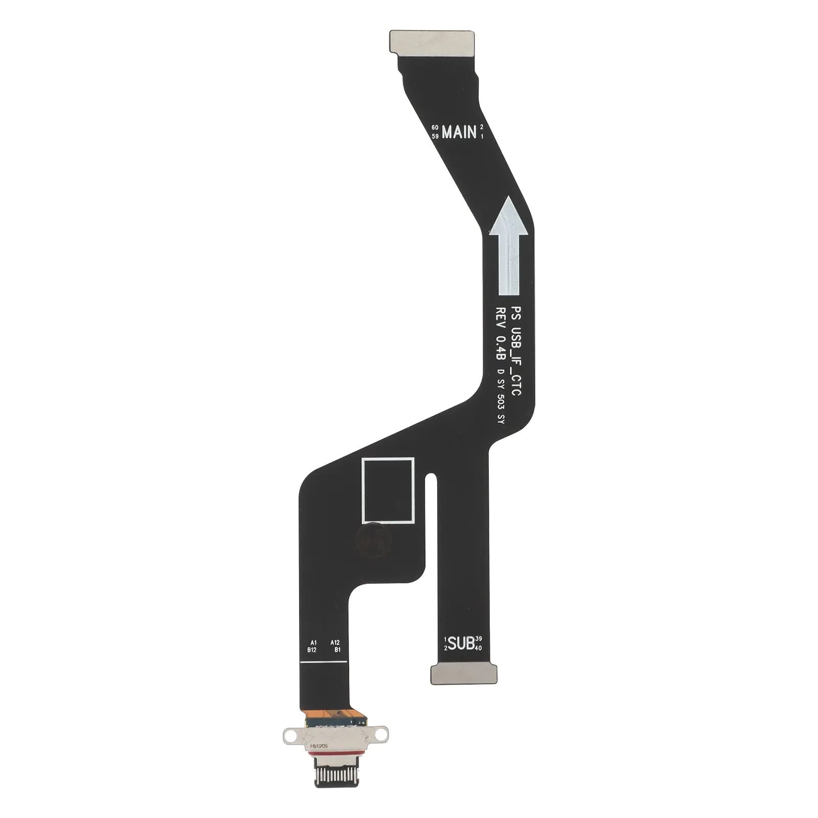 Clappio Nappe Connecteur de Charge Compatible pour Galaxy S25 Edge
