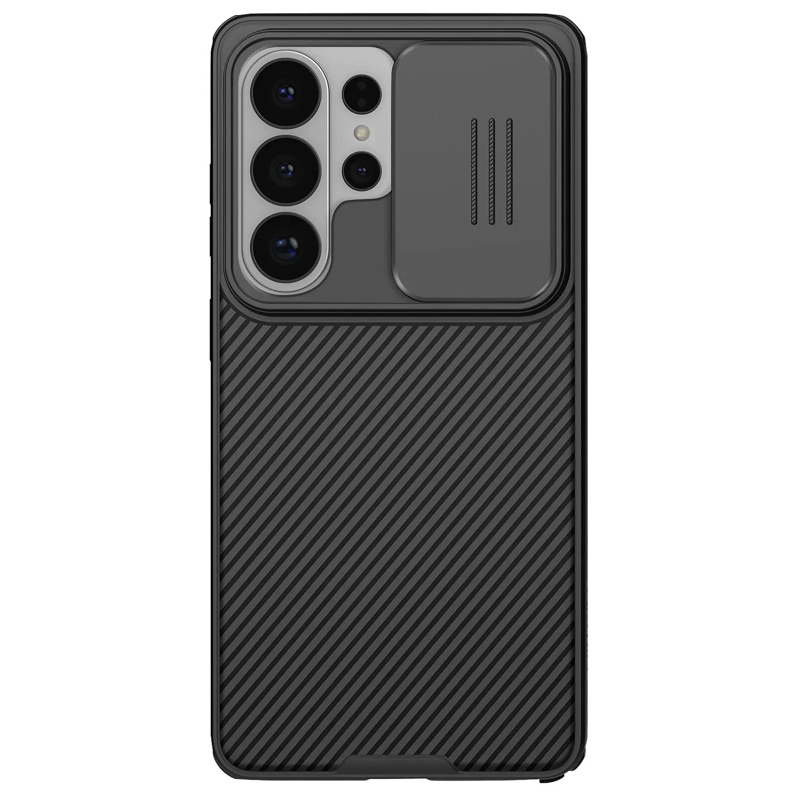 Nillkin Coque pour Galaxy S26 Ultra Modèle CamShield Pro avec Cache Caméra Coulissant Noir