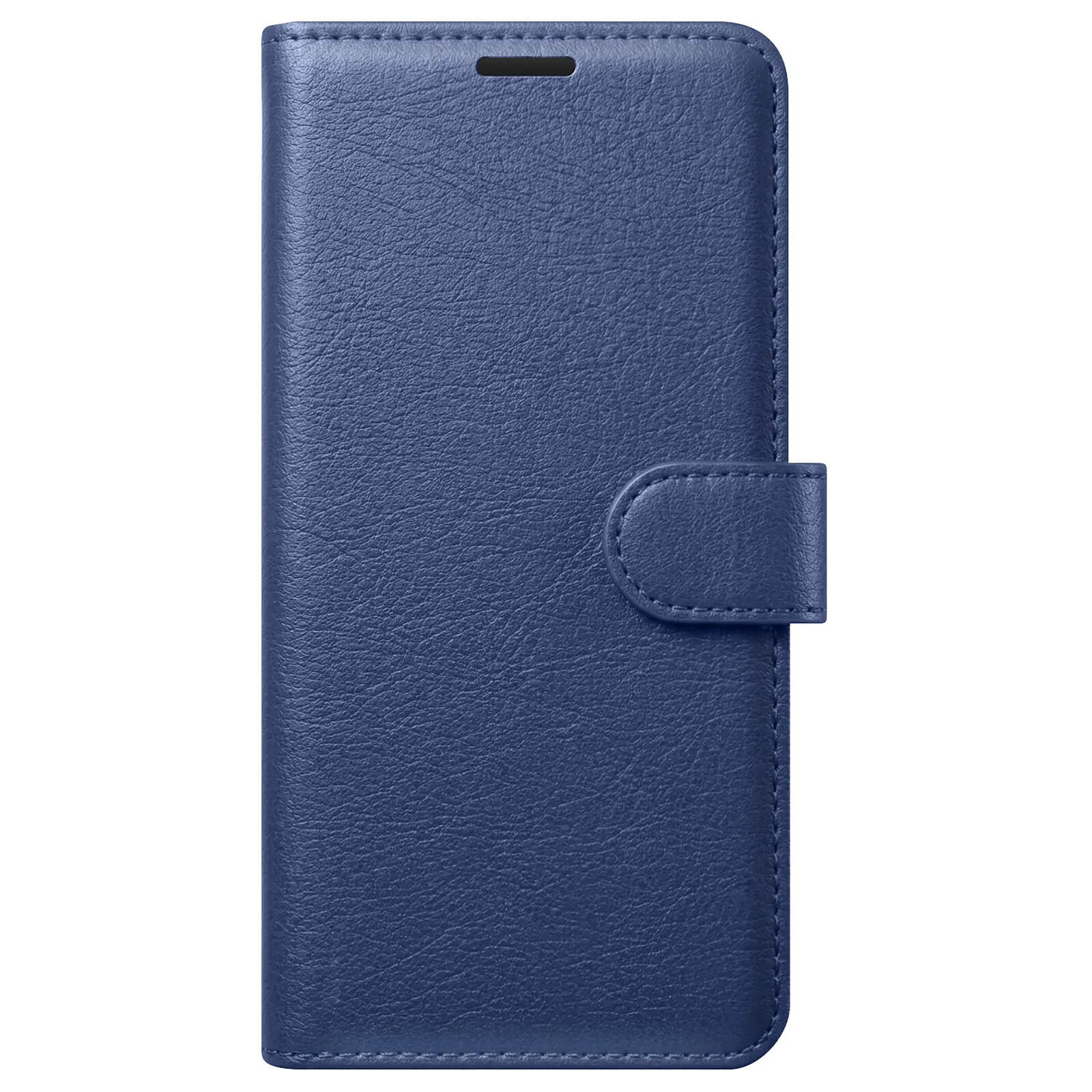 Zanaé Étui Folio pour Redmi Note 15 4G avec Fonction Support et Languette Magnétique Bleu nuit