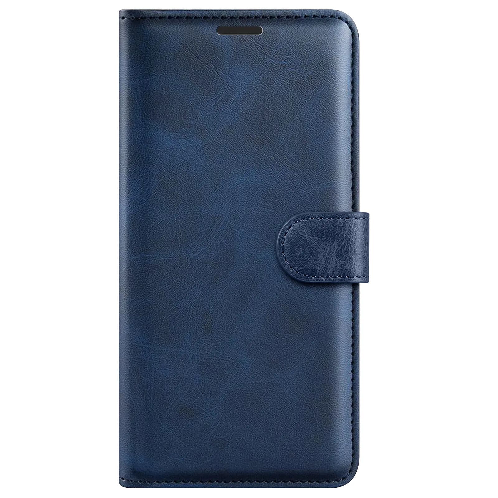 Zanaé Étui Portefeuille pour Galaxy A26 Édition Columbia avec Fonction Support Bleu nuit