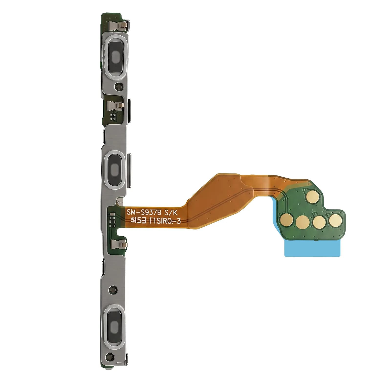 Clappio Nappe Bouton Power et Volume de Remplacement pour Galaxy S25 Edge