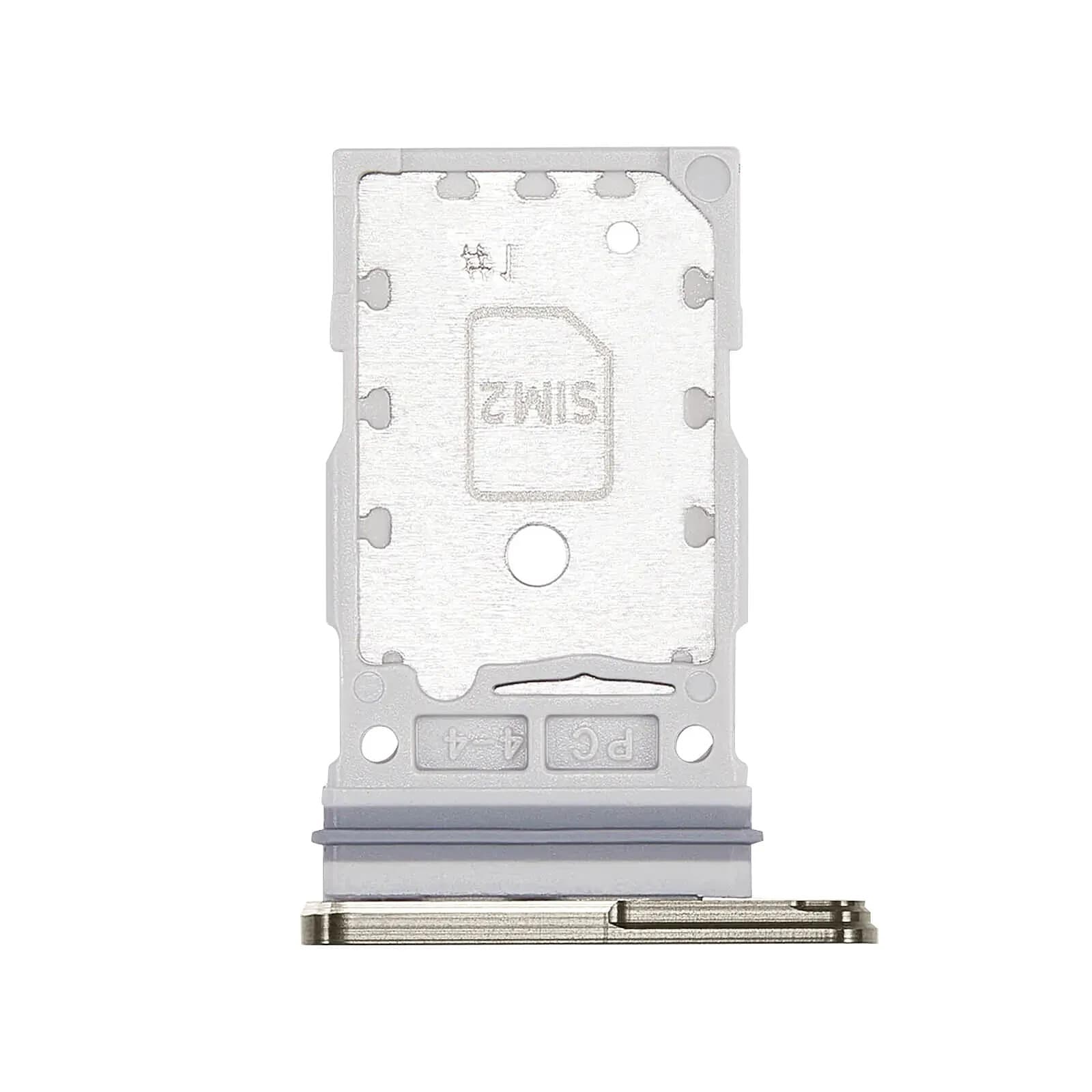 Samsung Tiroir SIM pour Samsung Galaxy S23 Ultra Dual Nano SIM Remplacement précis Beige