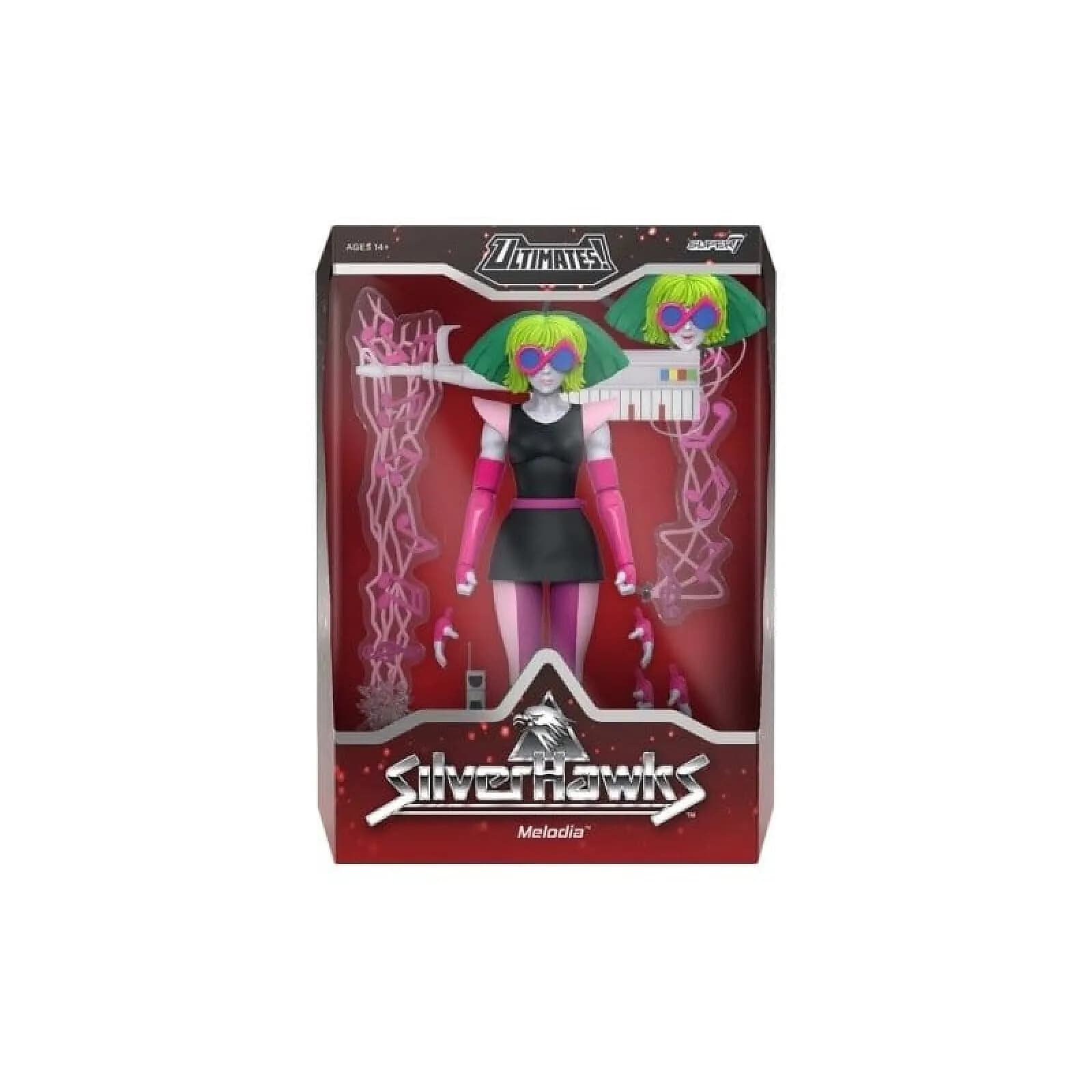 SilverHawks - Figurine Ultimates Melodia (Toon)