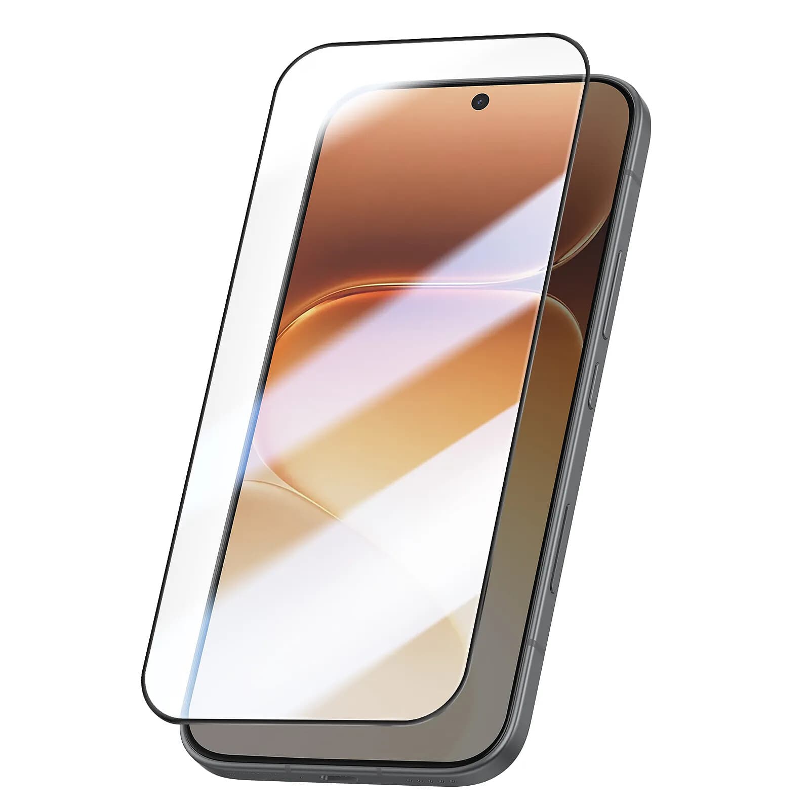 Mayaxess Verre Trempé pour Honor 600 / 600 Pro Protection d'Écran 9H Noir / Transparent